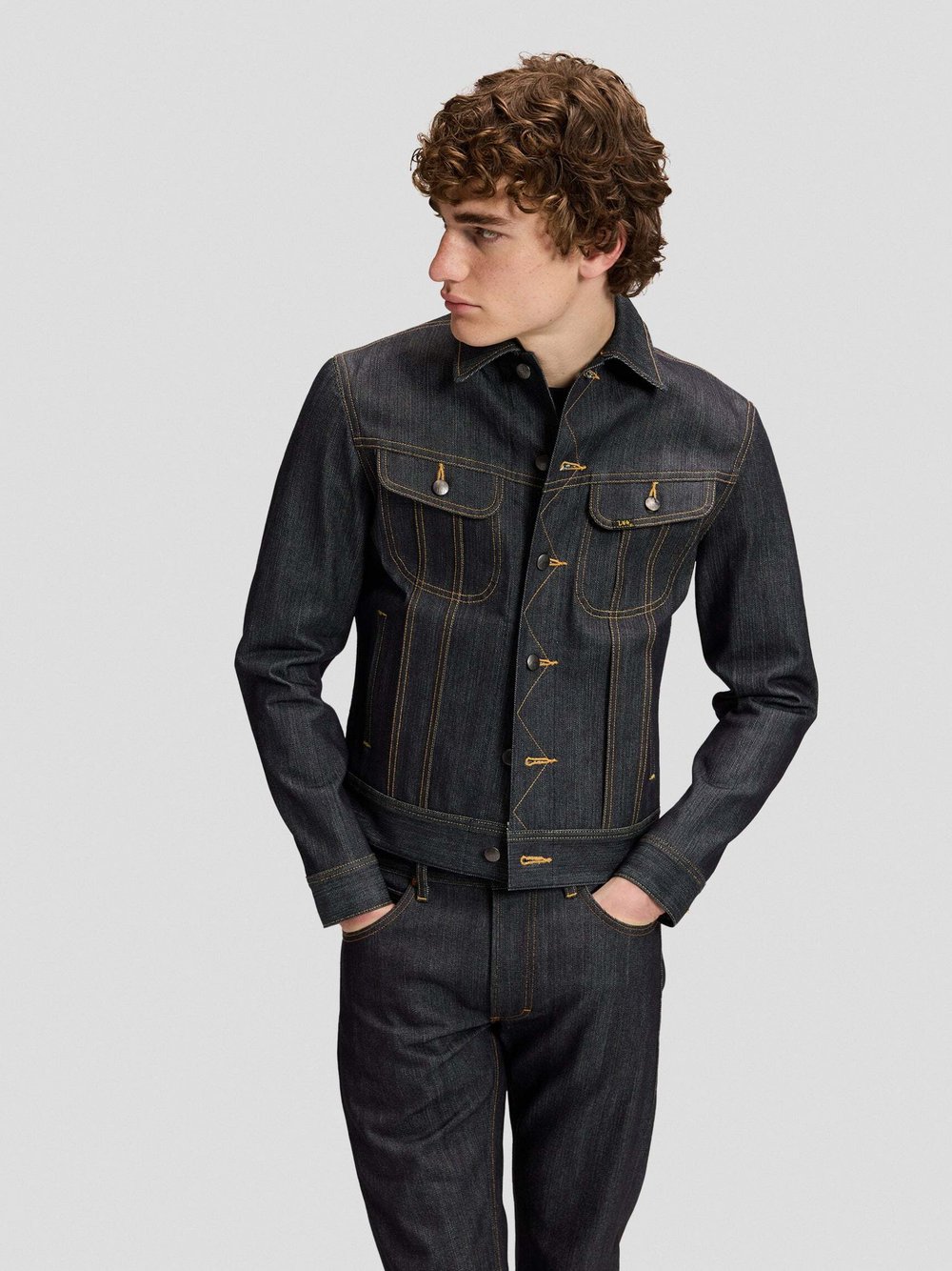 Lee 101 Regular Rider Jacket Dry Blue Größe L - Bild 2