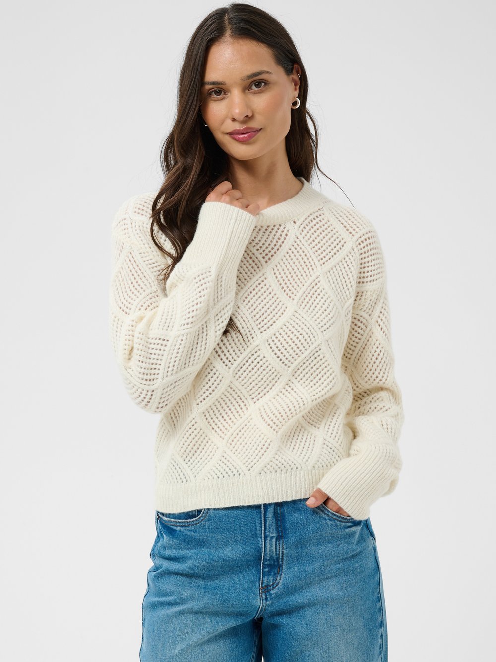 Kaffe Georgia Open-Knit Sweater - Bild 5