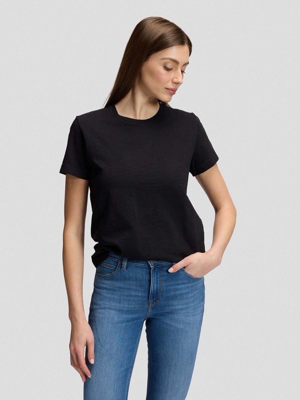 Lee Damen Noir T-Shirt Perfect - Bild 3