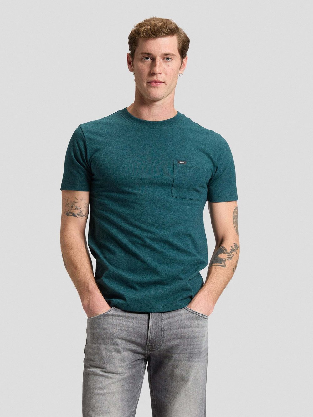 Lee Vert T-Shirt Ultimate Pocket - Bild 3