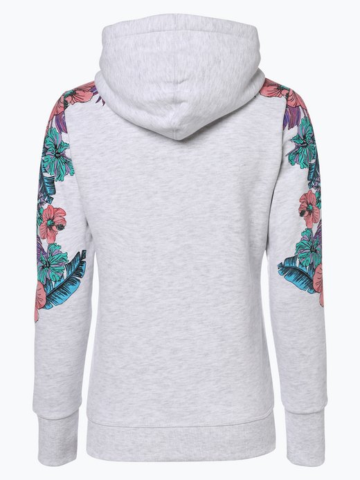 superdry sweatjacke damen grau
