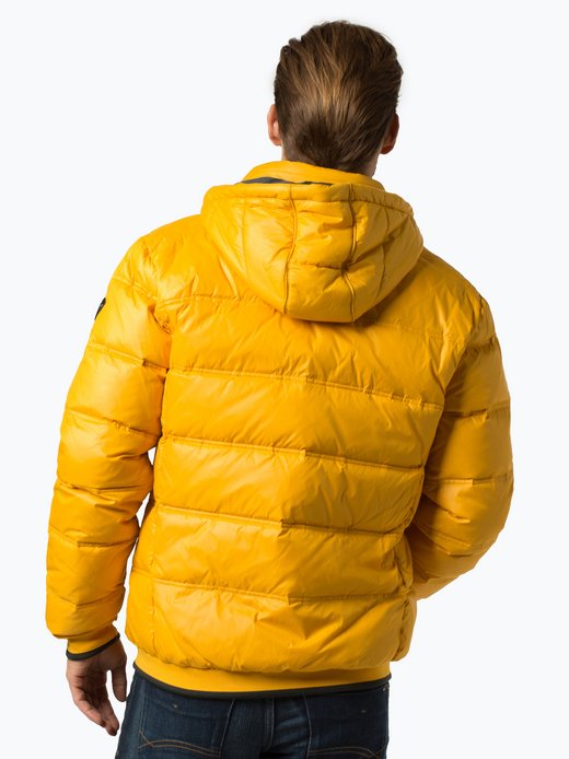 daunenjacke herren gelb