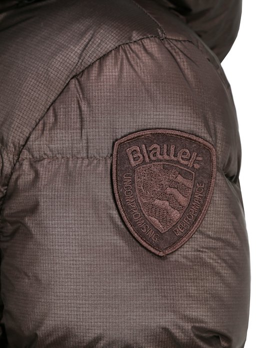 daunenjacke dunkelbraun damen