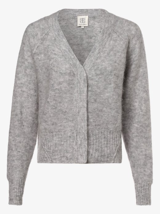 Grau L DAMEN Pullovers & Sweatshirts Strickjacke Pelz Rabatt 96 % Last Woman Strickjacke 