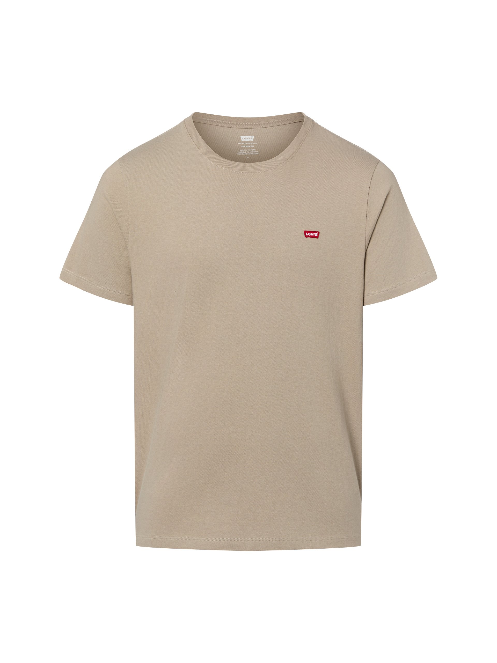 Levi's T-shirt Mężczyźni Dżersej brązowy|szary