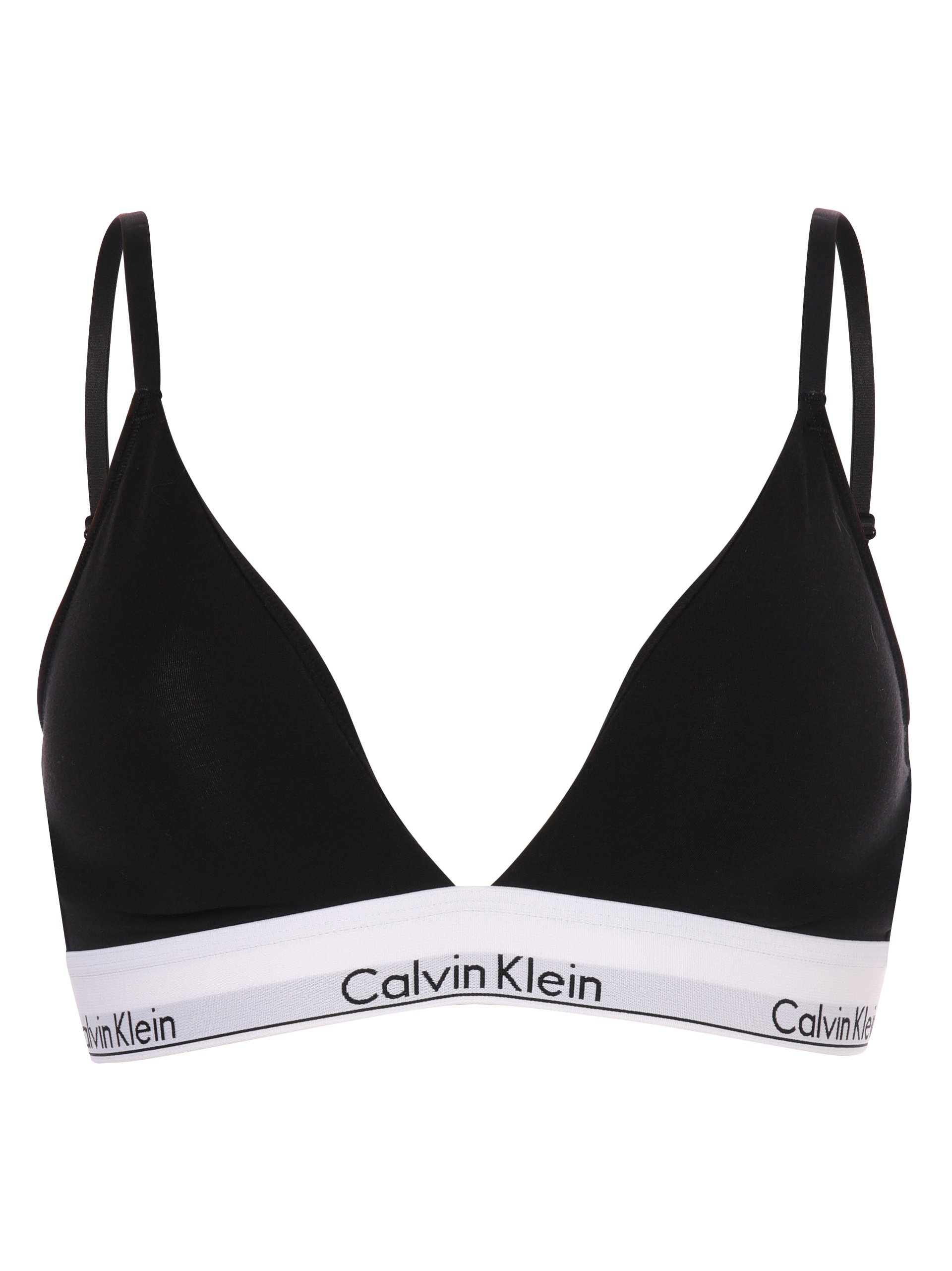 Calvin Klein biustonosz Kobiety Dżersej czarny