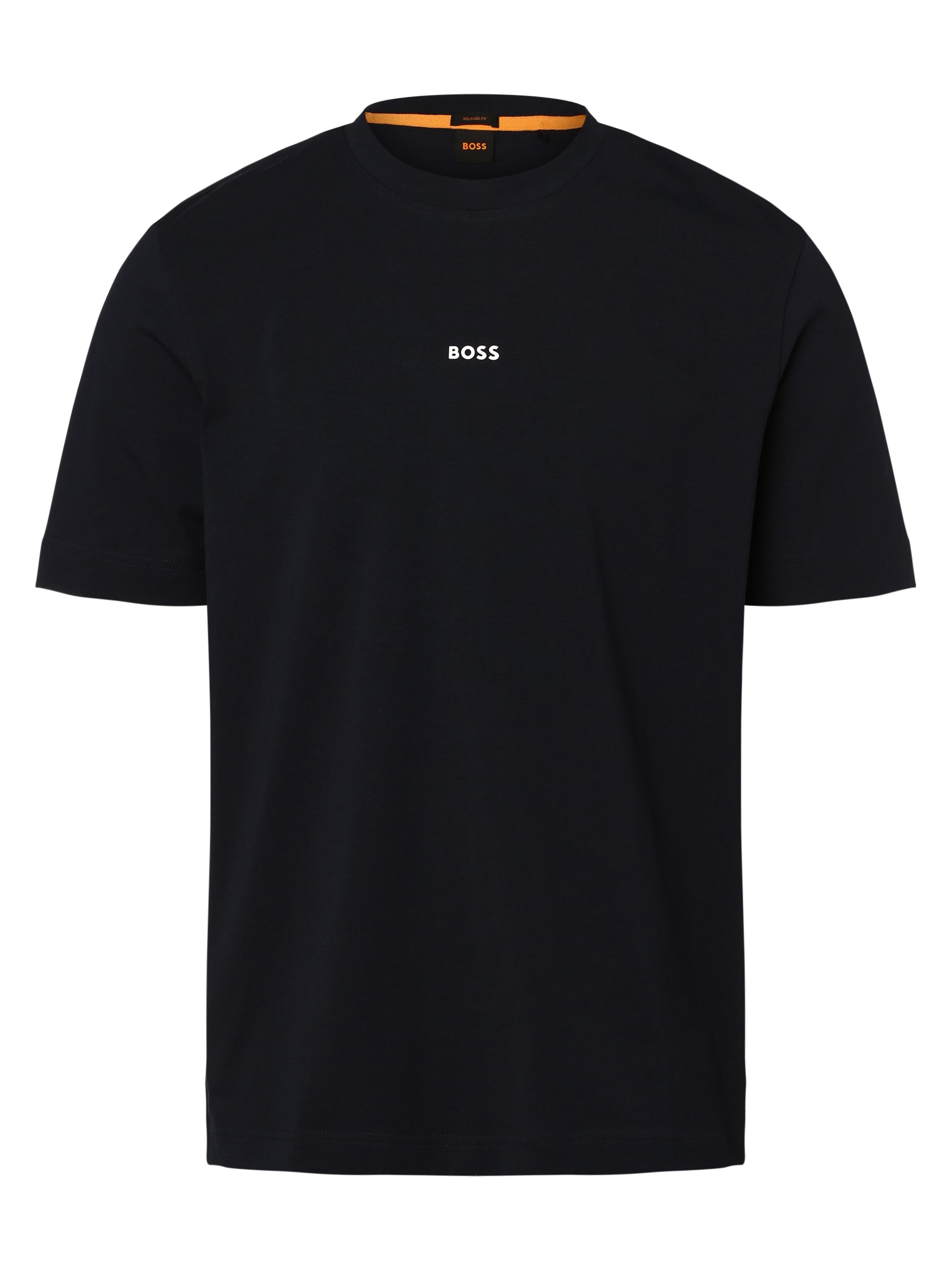 BOSS Orange T-shirt Mężczyźni Bawełna niebieski