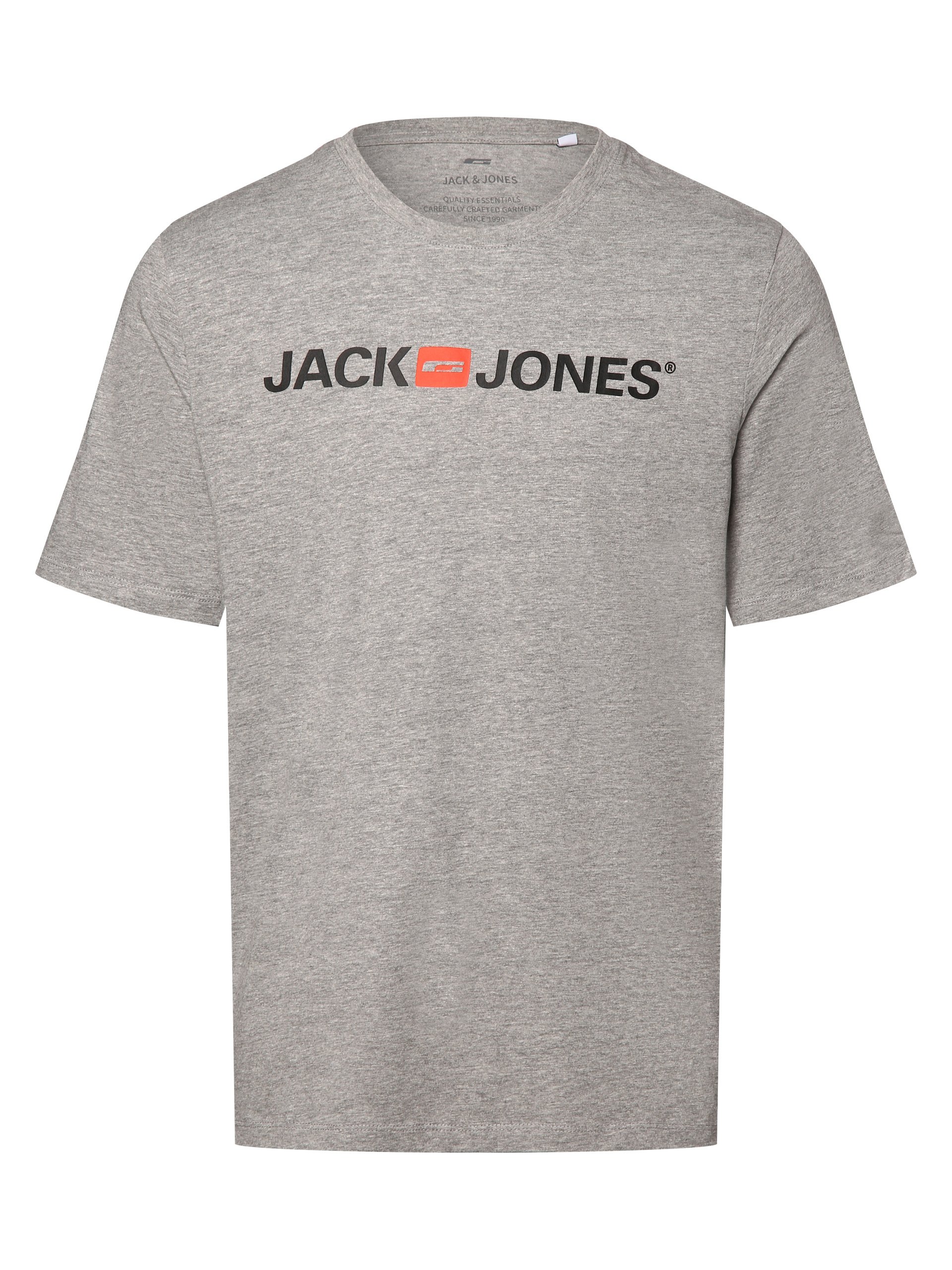 Jack & Jones T-shirt Mężczyźni Dżersej szary