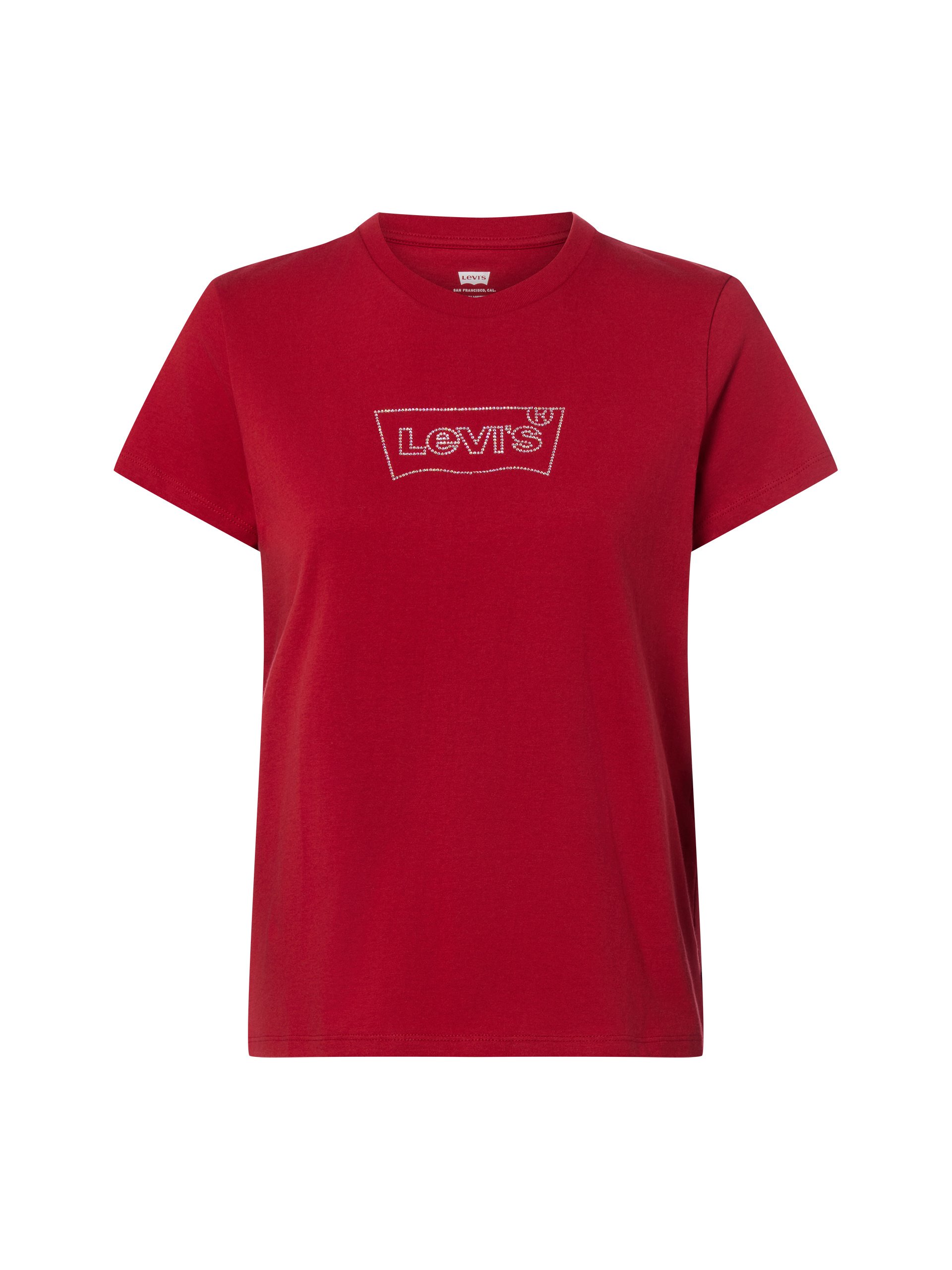 Levi's T-shirt Kobiety Bawełna czerwony
