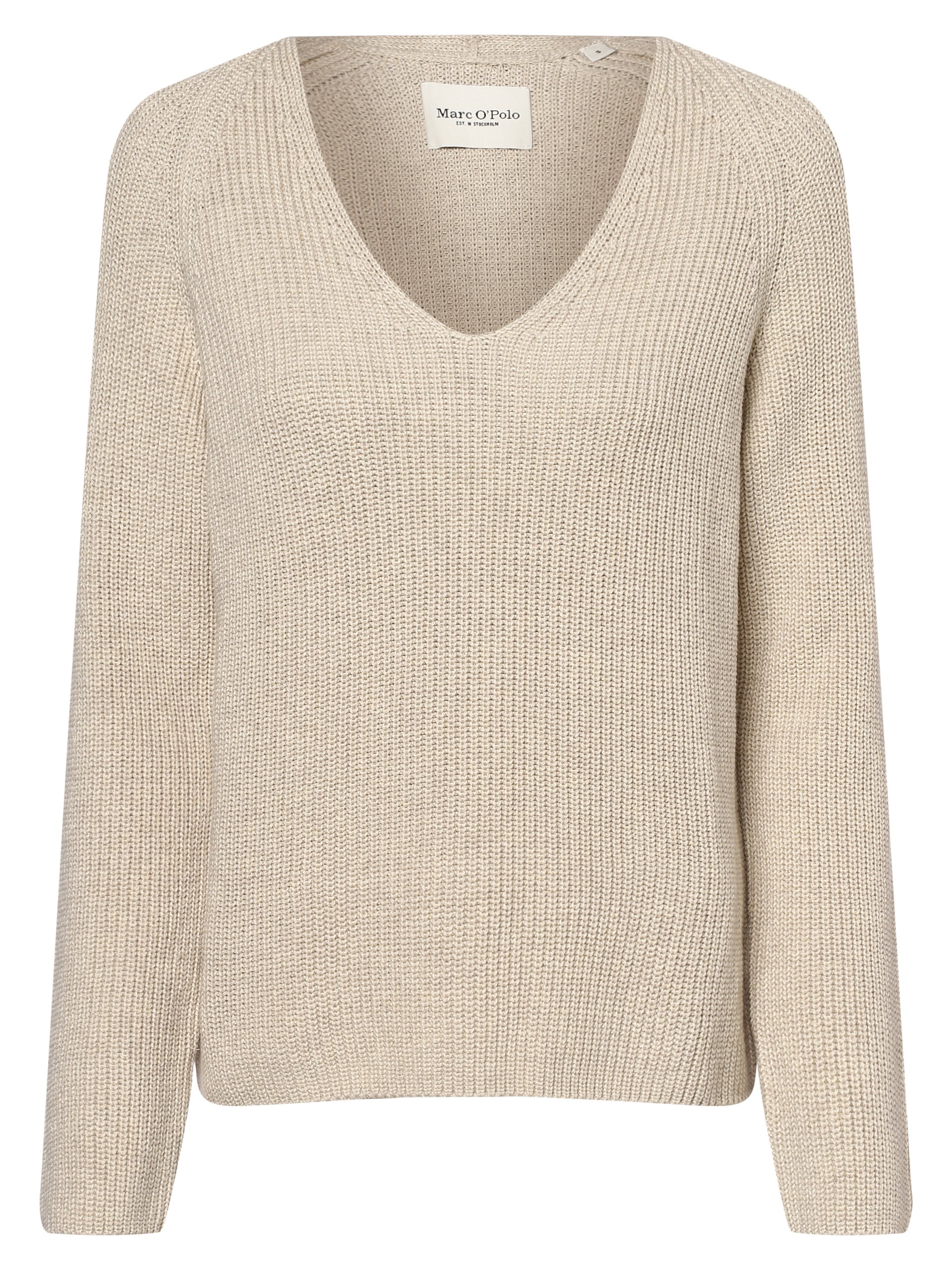 Marc O'Polo Sweter Kobiety Bawełna beżowy