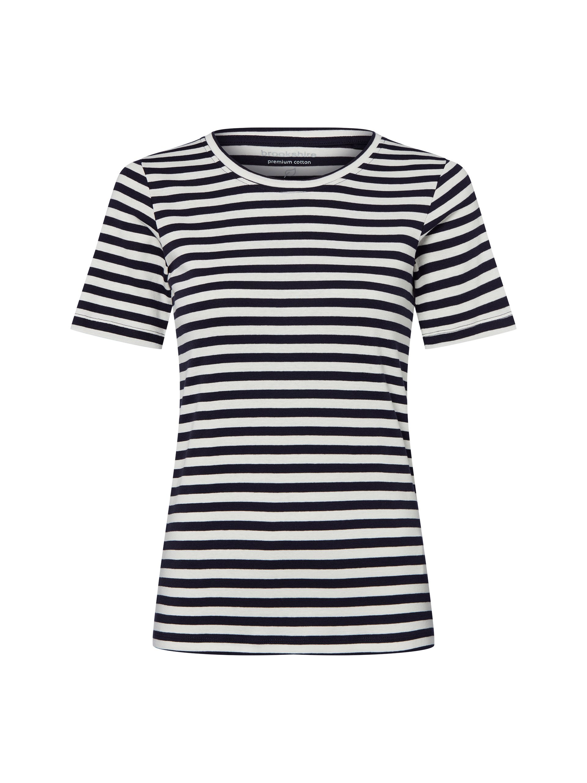brookshire T-shirt Kobiety Bawełna niebieski|biały