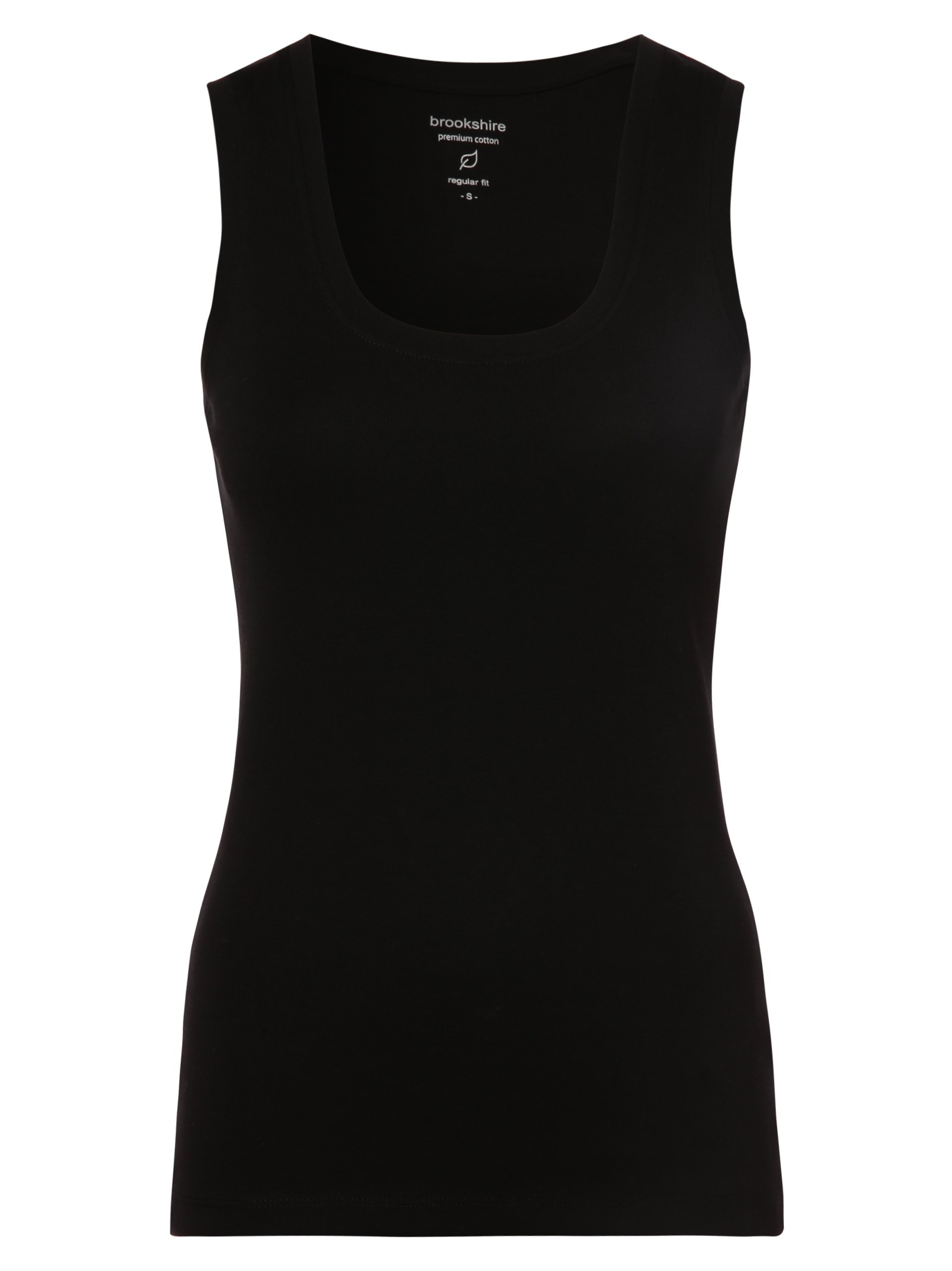 brookshire Top Kobiety Bawełna czarny