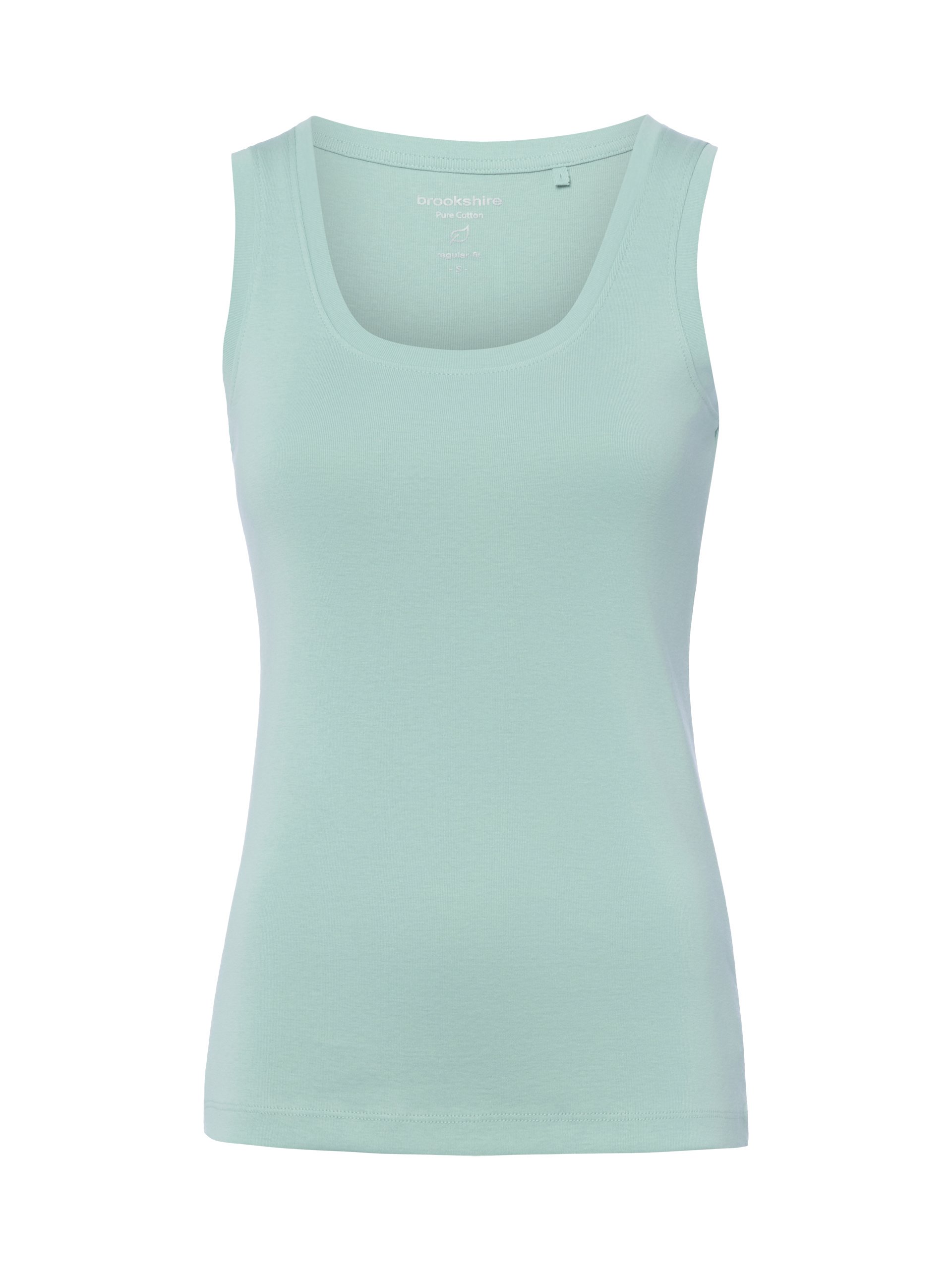 brookshire Top Kobiety Bawełna zielony