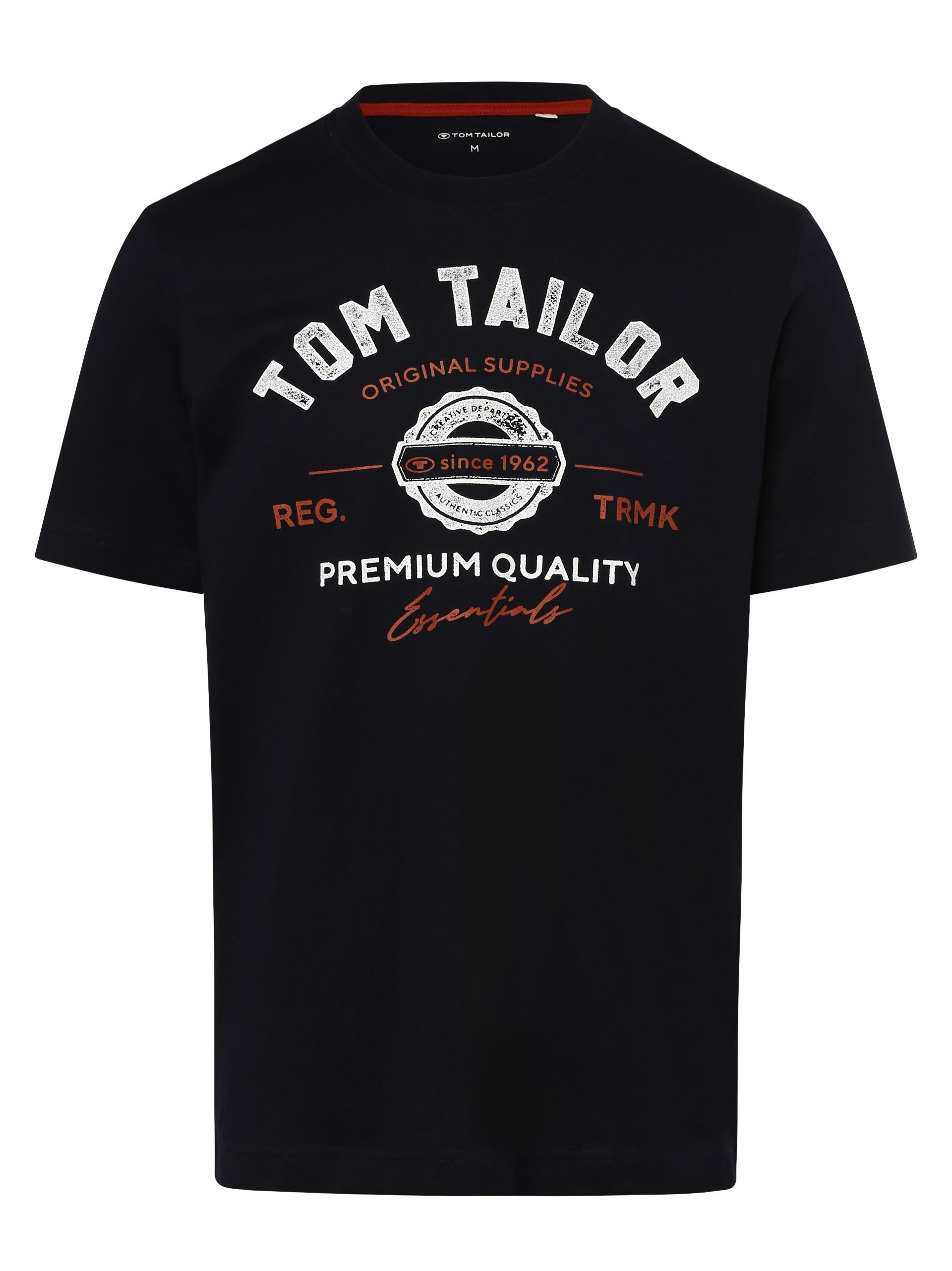Tom Tailor T-shirt Mężczyźni Bawełna niebieski