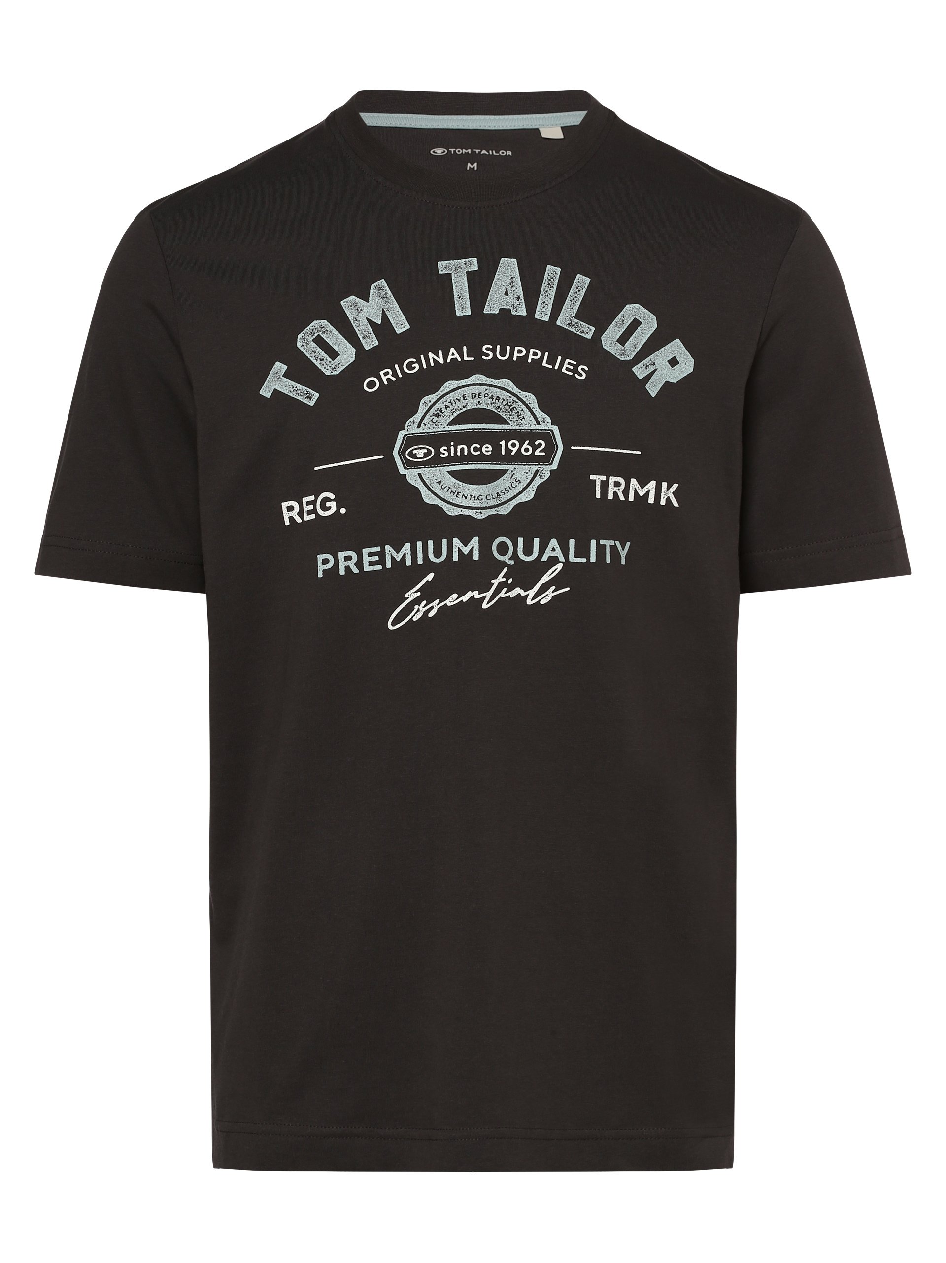 Tom Tailor T-shirt Mężczyźni Bawełna szary
