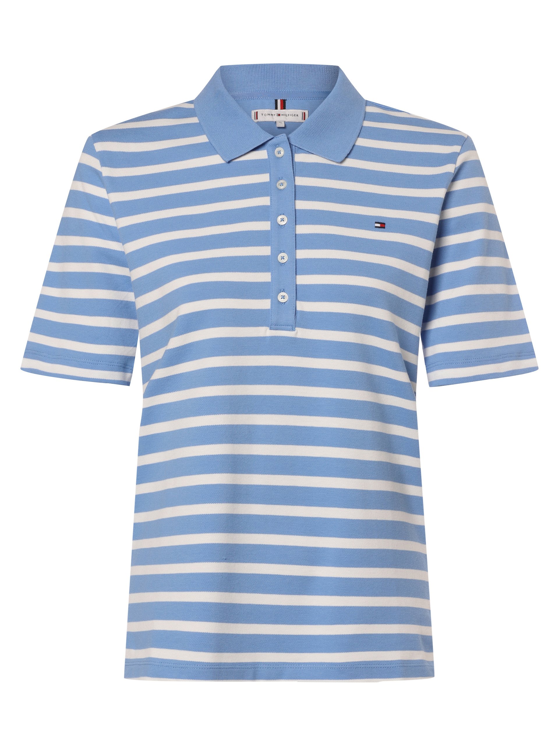 Tommy Hilfiger koszulka polo Kobiety Bawełna niebieski|biały