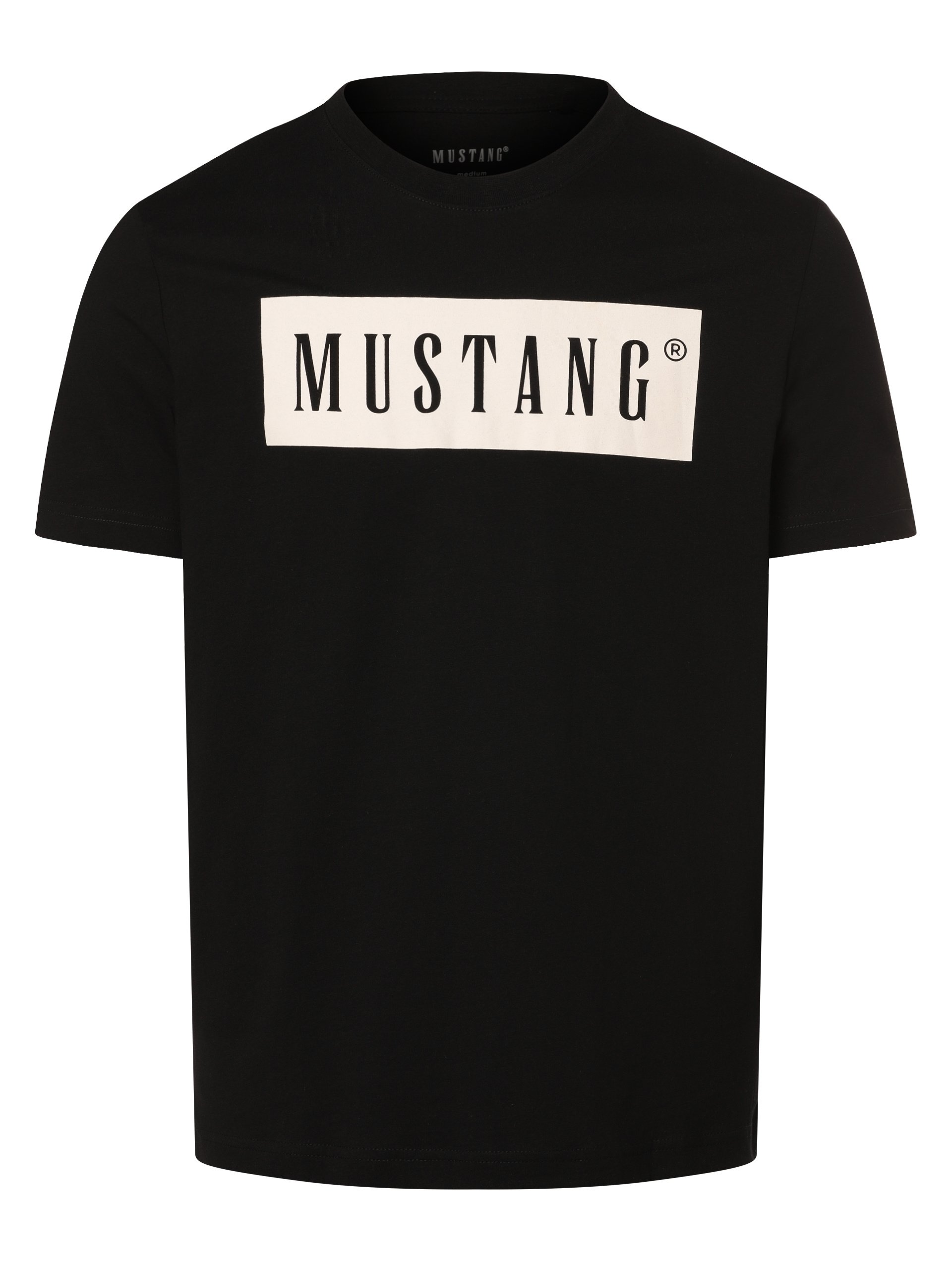 Mustang Koszulka - Austin Mężczyźni Dżersej czarny
