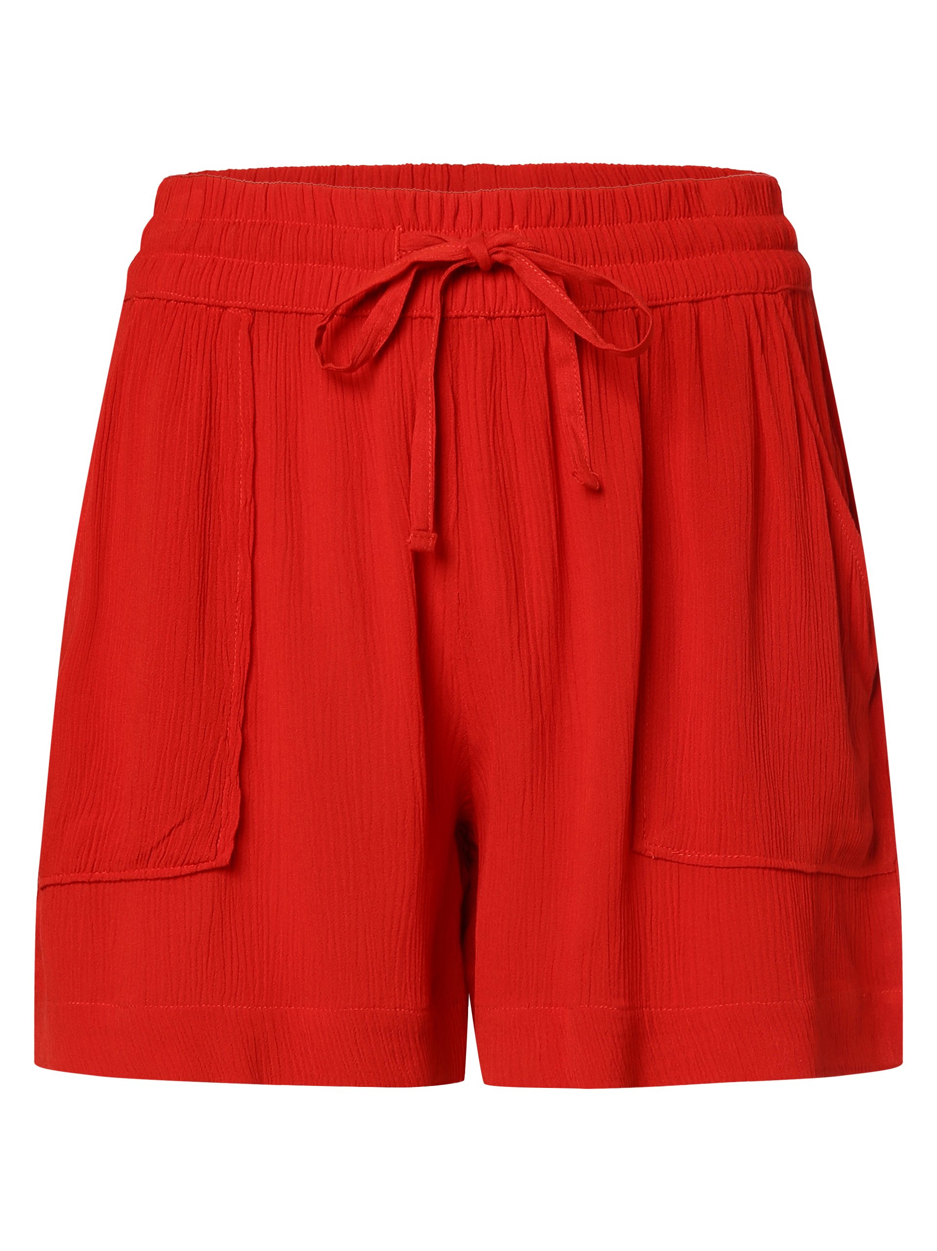 Esprit Casual Szorty Kobiety wiskoza czerwony