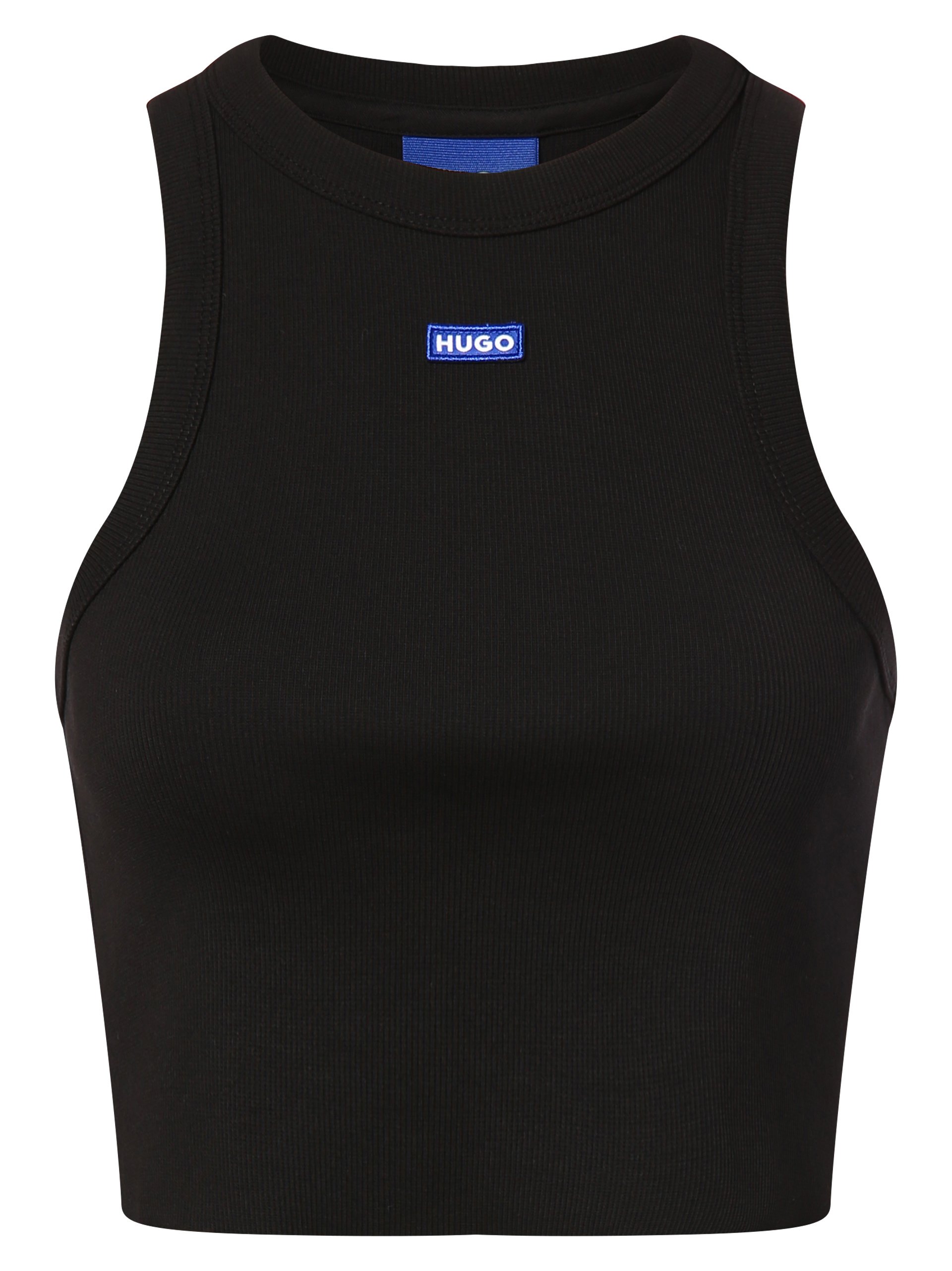 HUGO BLUE Top - Baby Tank_B Kobiety Bawełna czarny