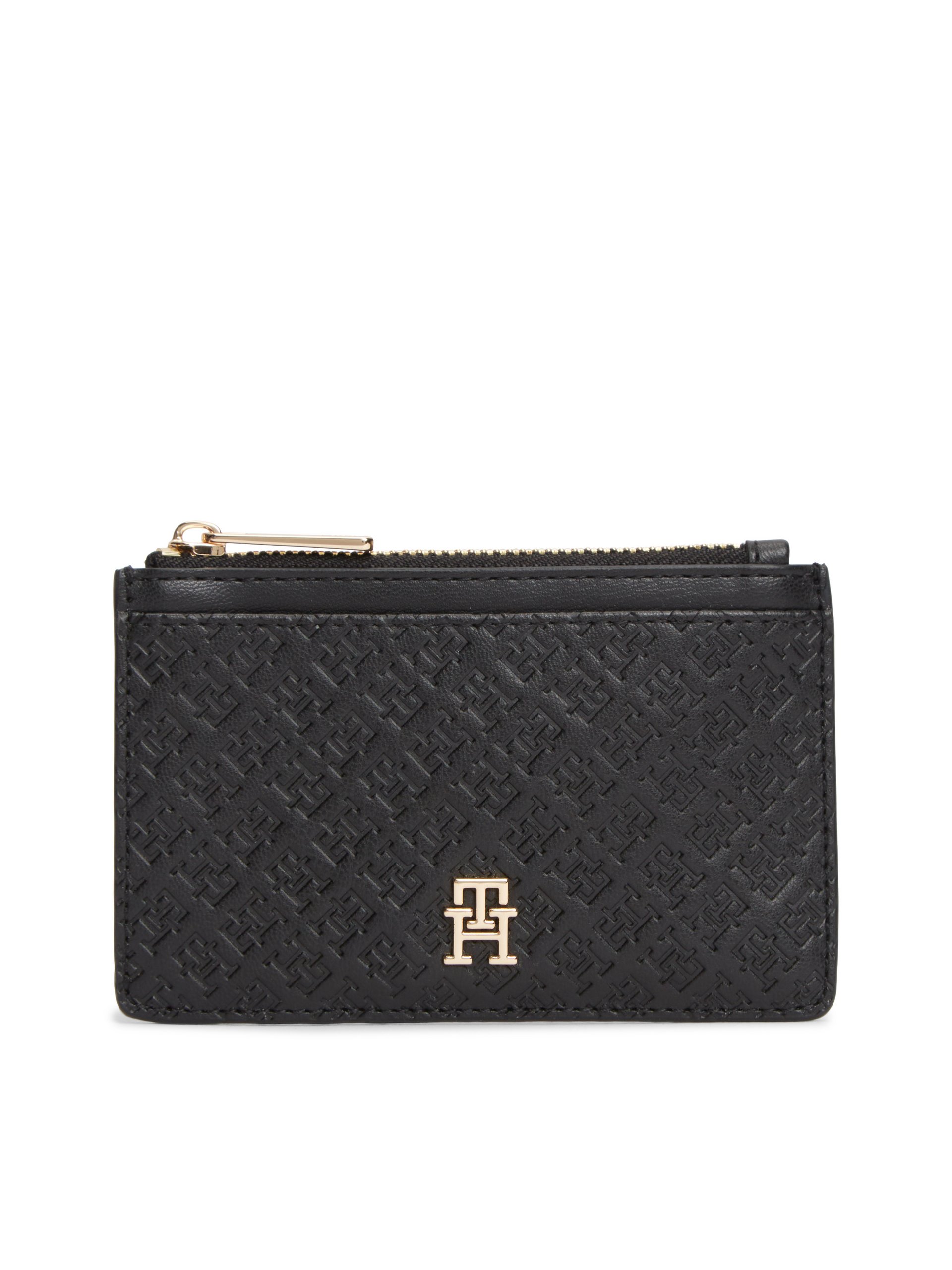 Tommy Hilfiger etui na karty Kobiety Sztuczna skóra czarny