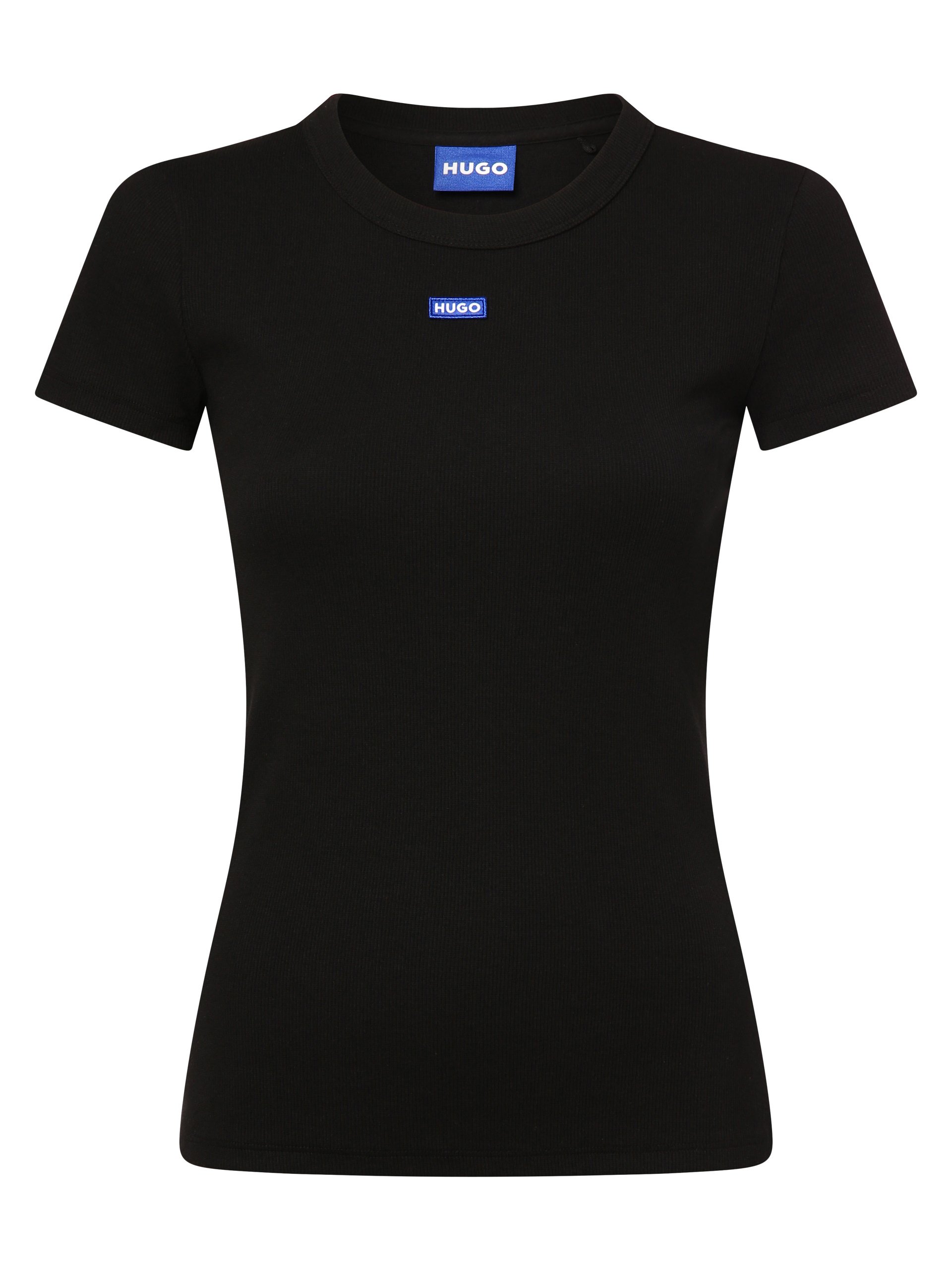 HUGO BLUE Koszulka - Easy Tee_B Kobiety Bawełna czarny