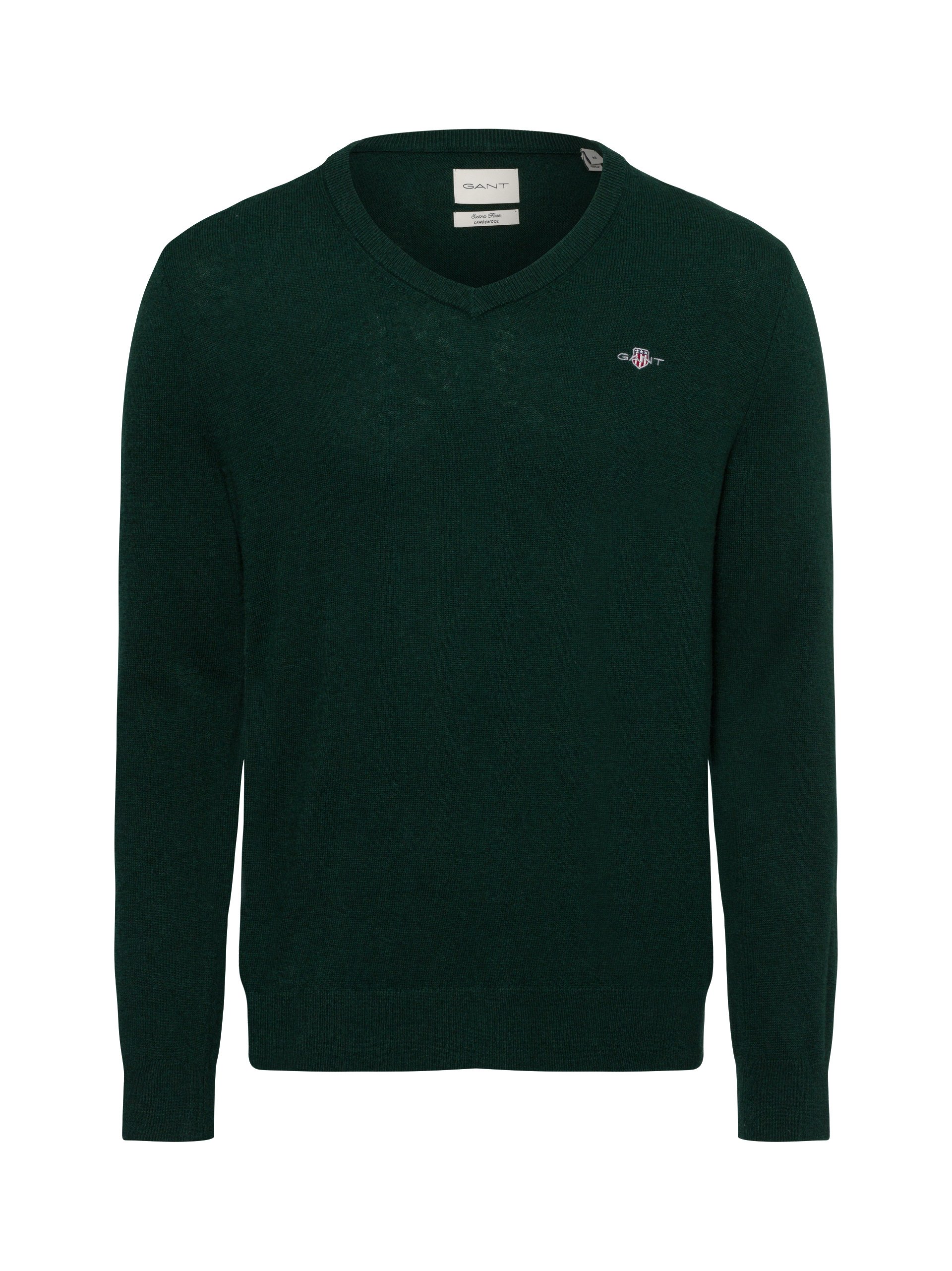 Gant sweter z dzianiny Mężczyźni zielony
