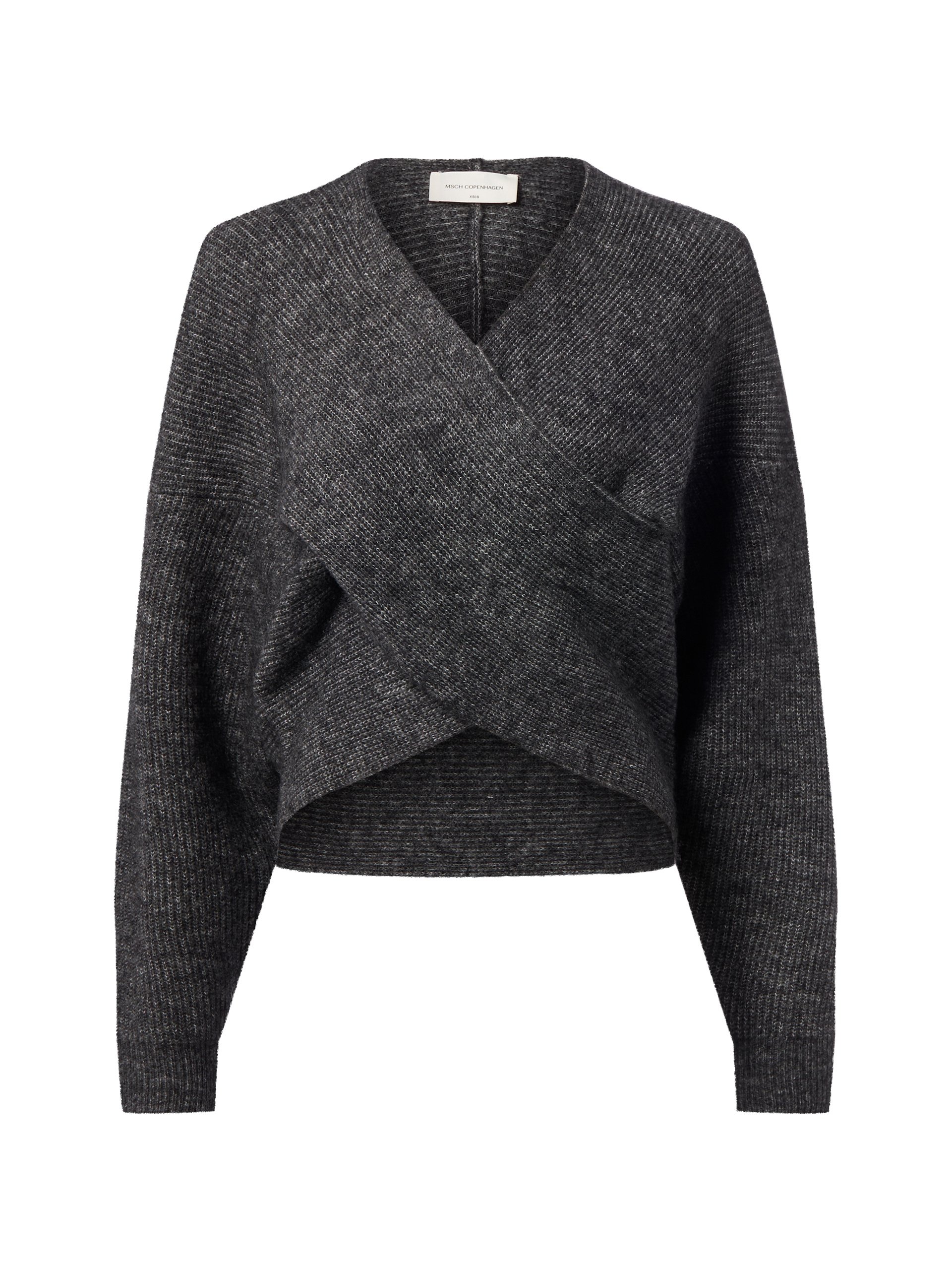 Msch Copenhagen Sweter z zawartością alpaki - MSCHZinelle Kobiety szary, L/XL