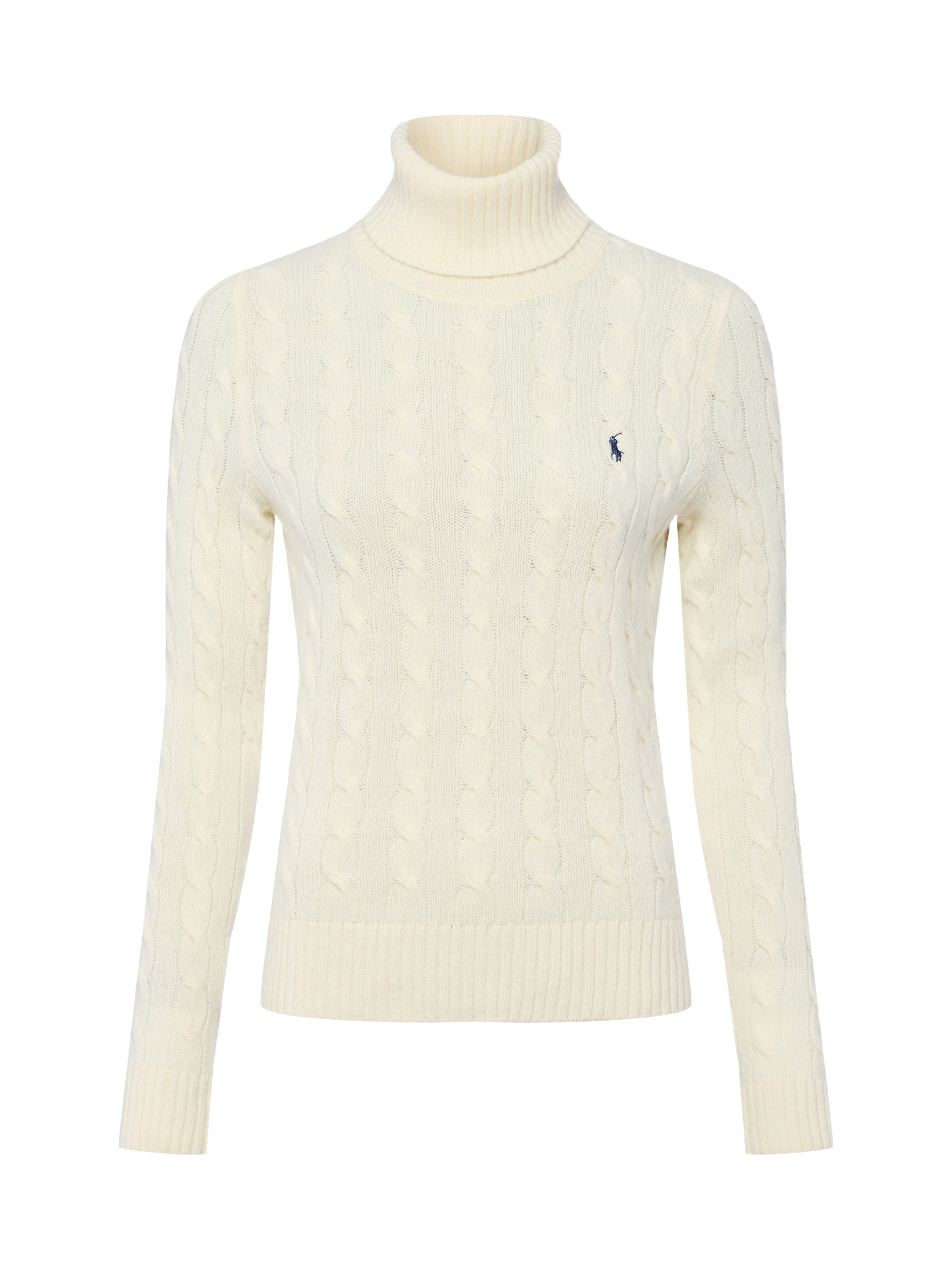 Polo Ralph Lauren Wełniany sweter z zawartością kaszmiru Kobiety Kaszmir biały
