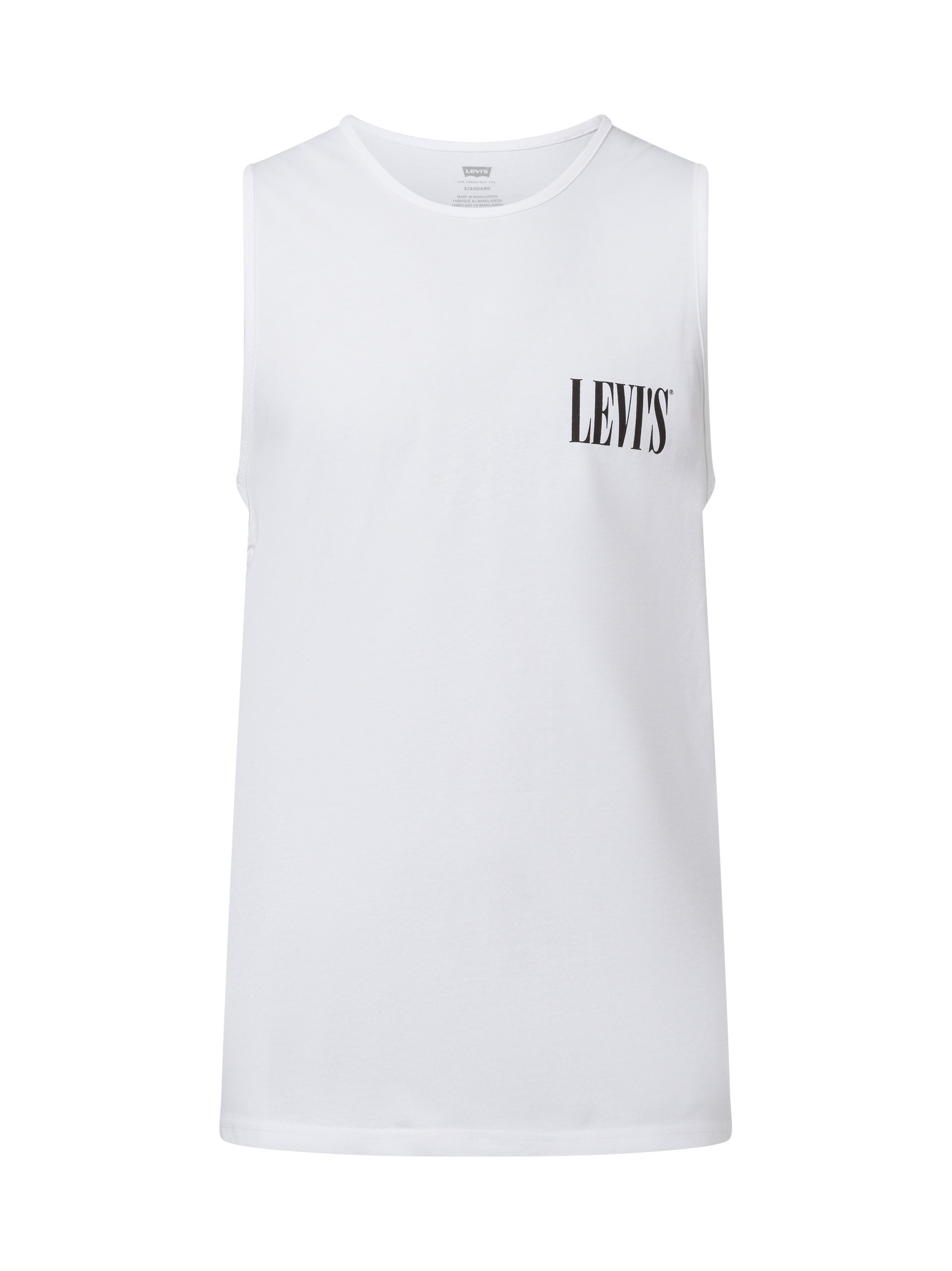 Levi's Tank top Mężczyźni Bawełna biały