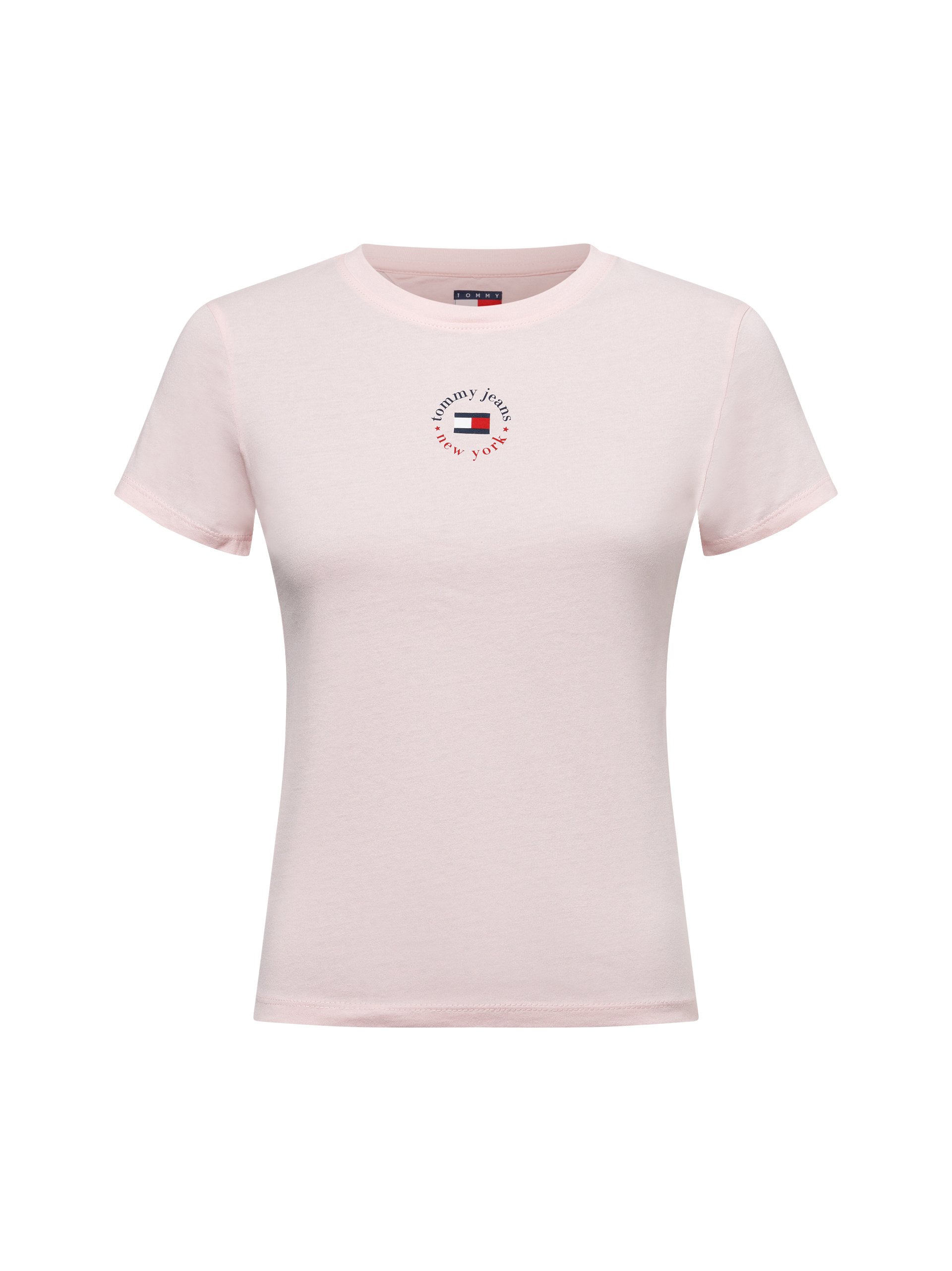 Tommy Jeans Koszulka Kobiety Bawełna różowy