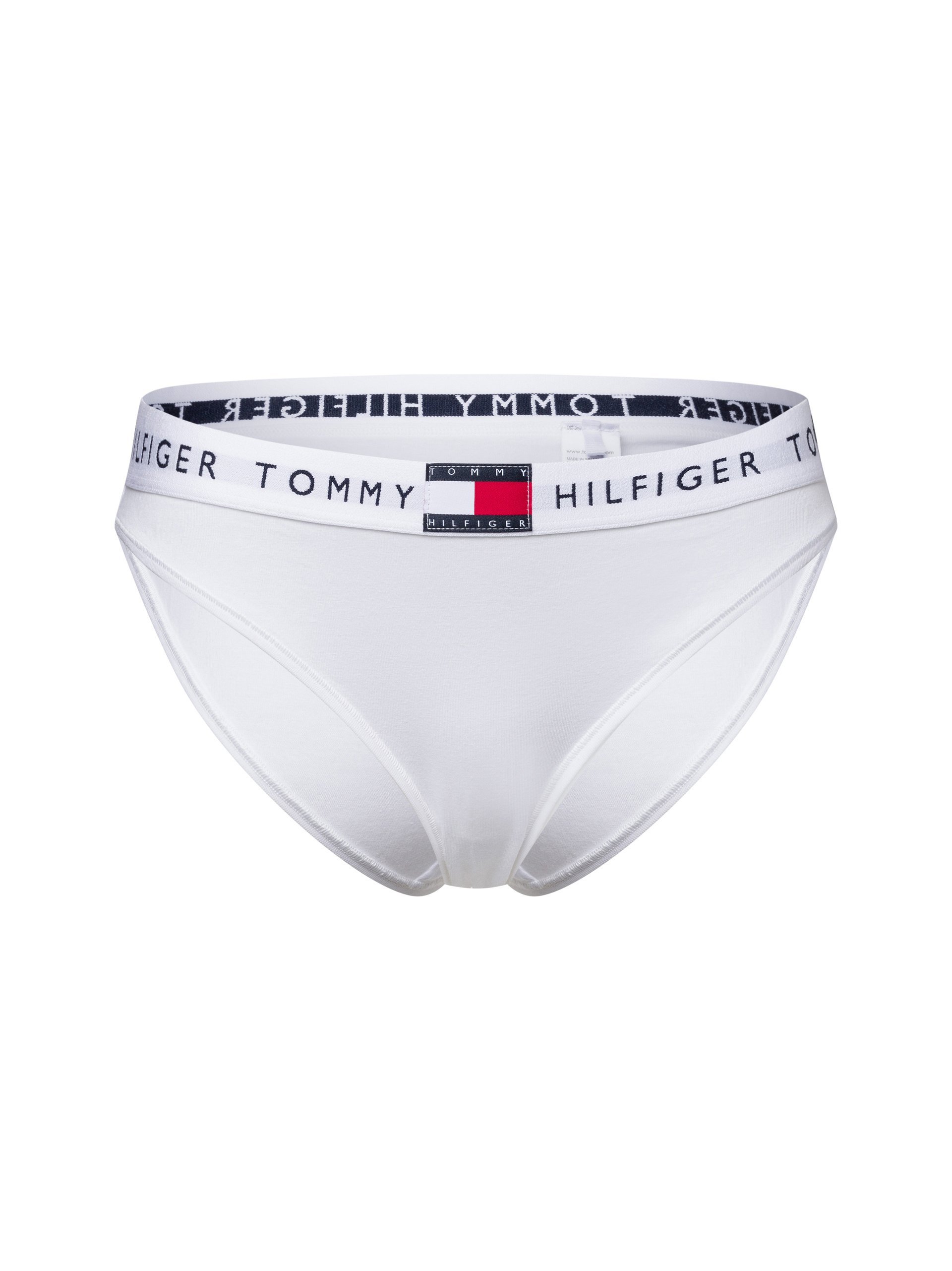 Tommy Hilfiger Majtki - Bikini klasyczne Kobiety Bawełna biały