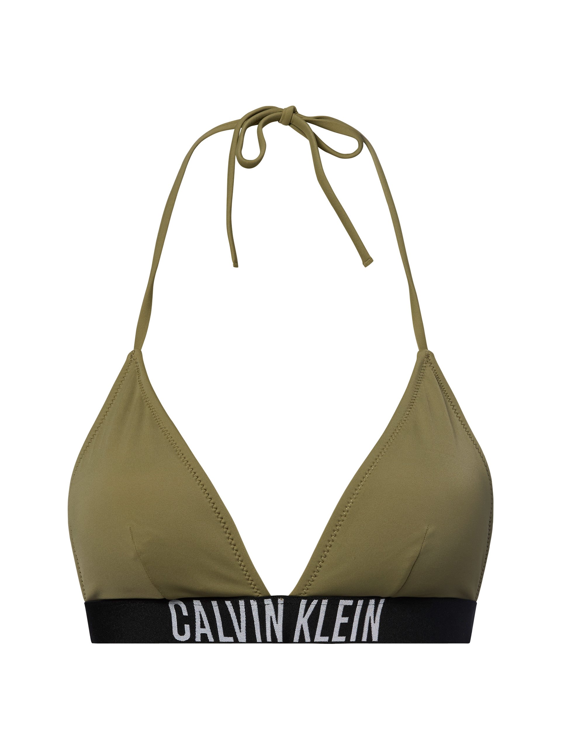 Calvin Klein stanik bikini - usztywniany Kobiety Sztuczne włókno zielony
