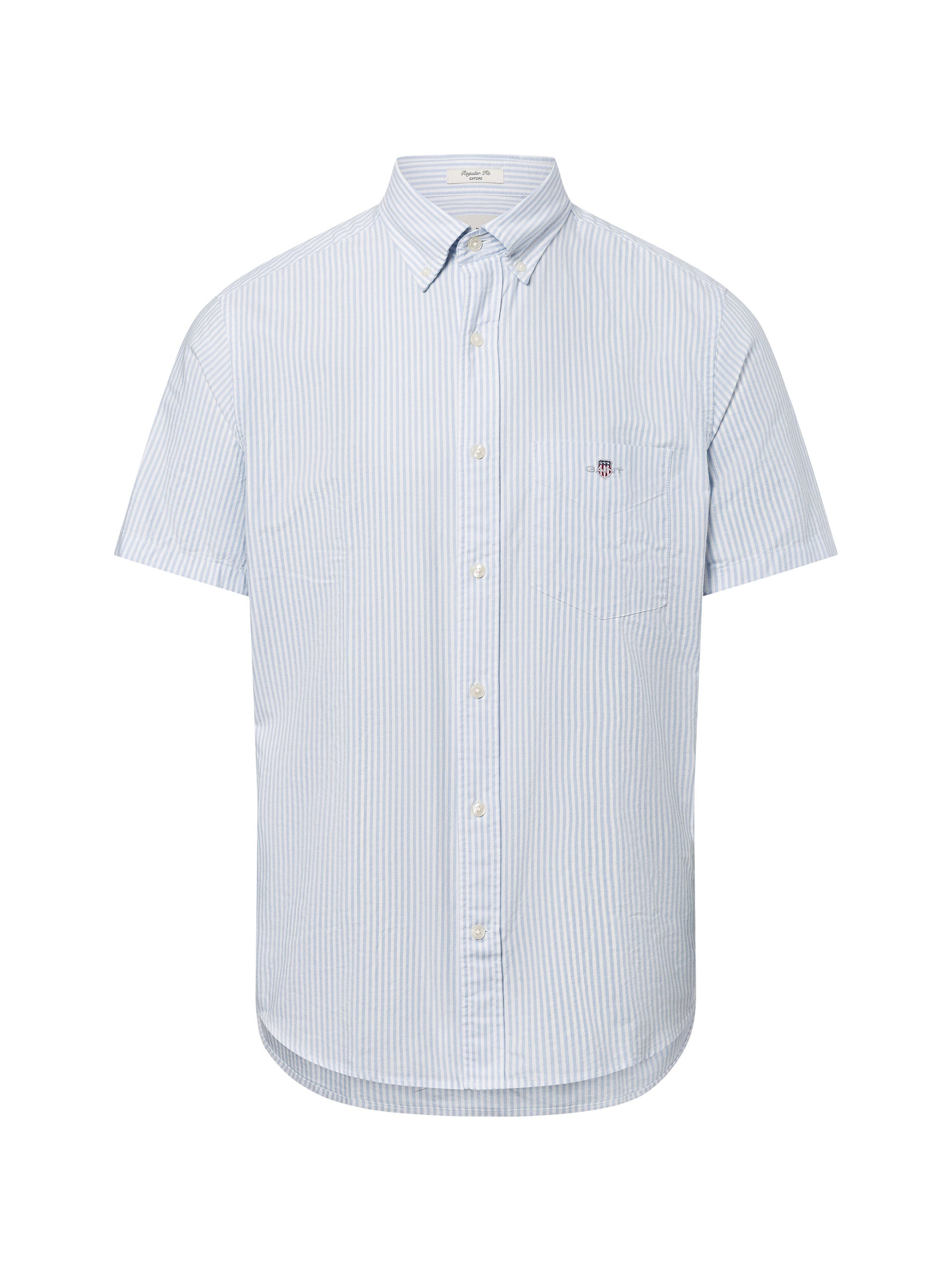 Gant koszula casual Mężczyźni Regular Fit Bawełna niebieski