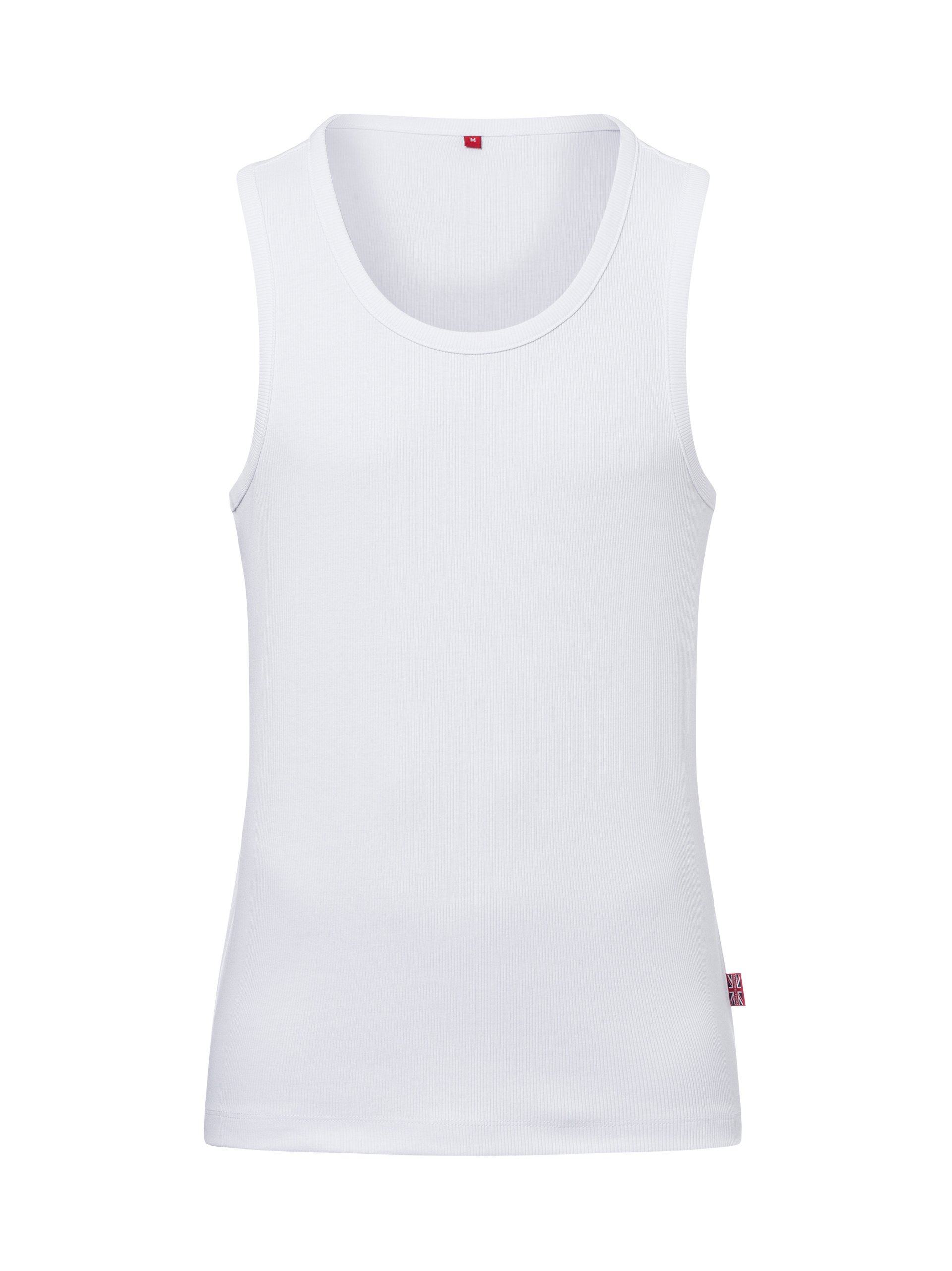 Finshley & Harding London Tank top Mężczyźni Bawełna biały
