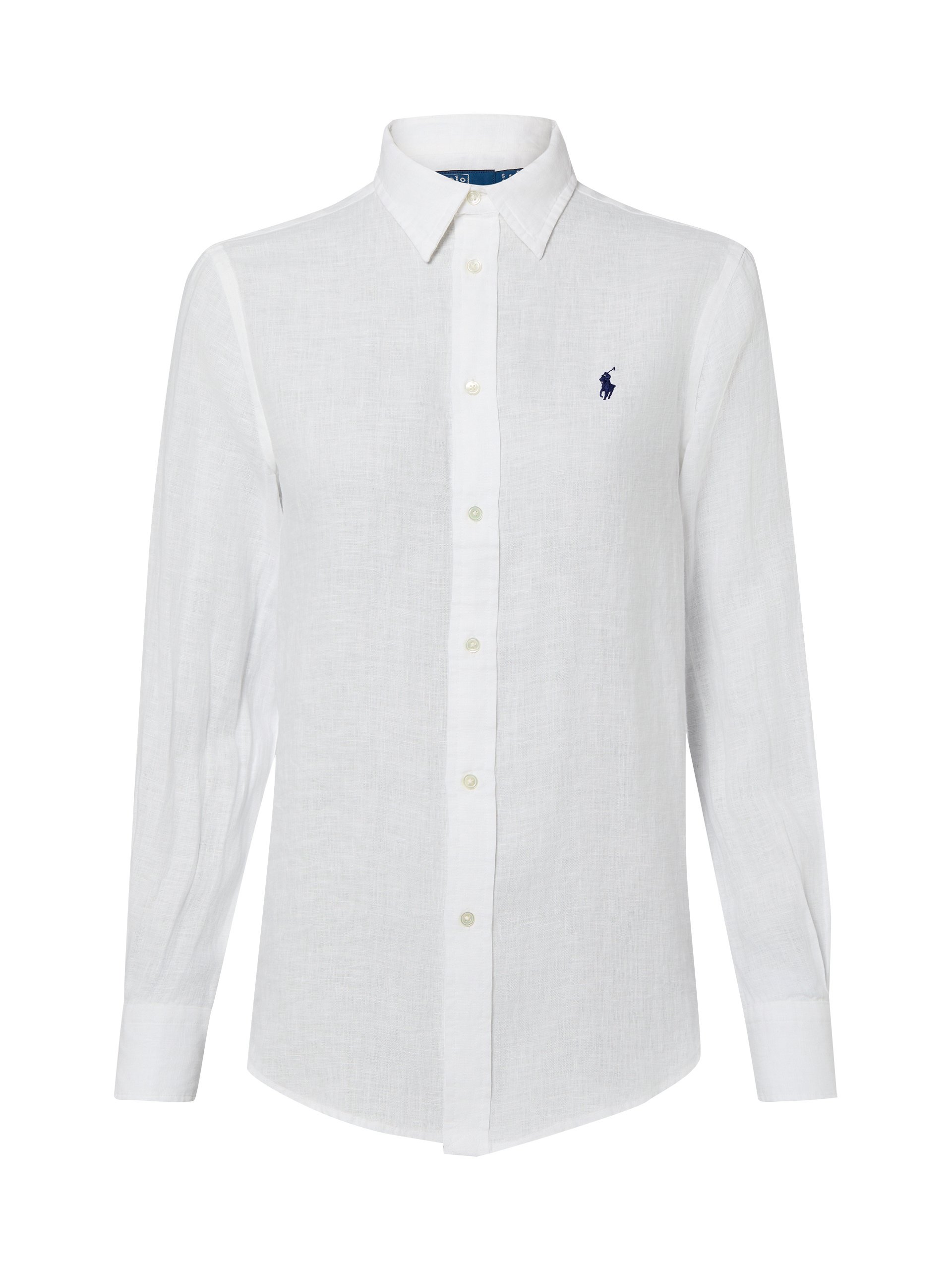 Polo Ralph Lauren Lniana bluzka Kobiety len biały