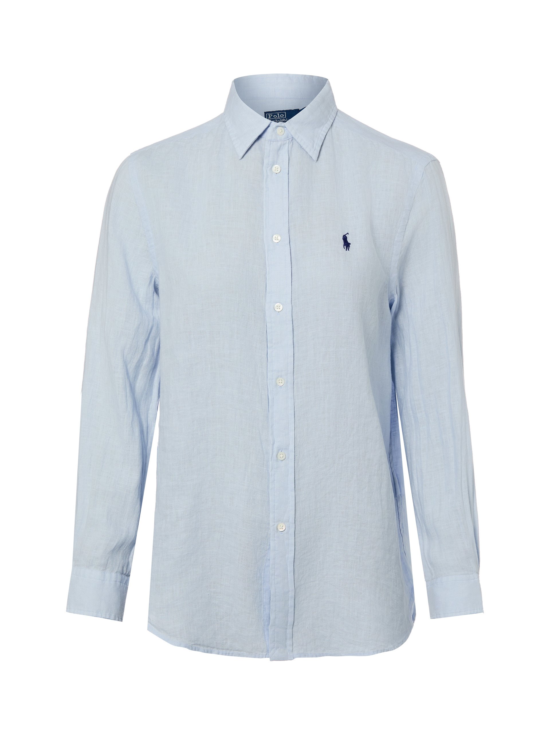 Polo Ralph Lauren Lniana bluzka Kobiety len niebieski