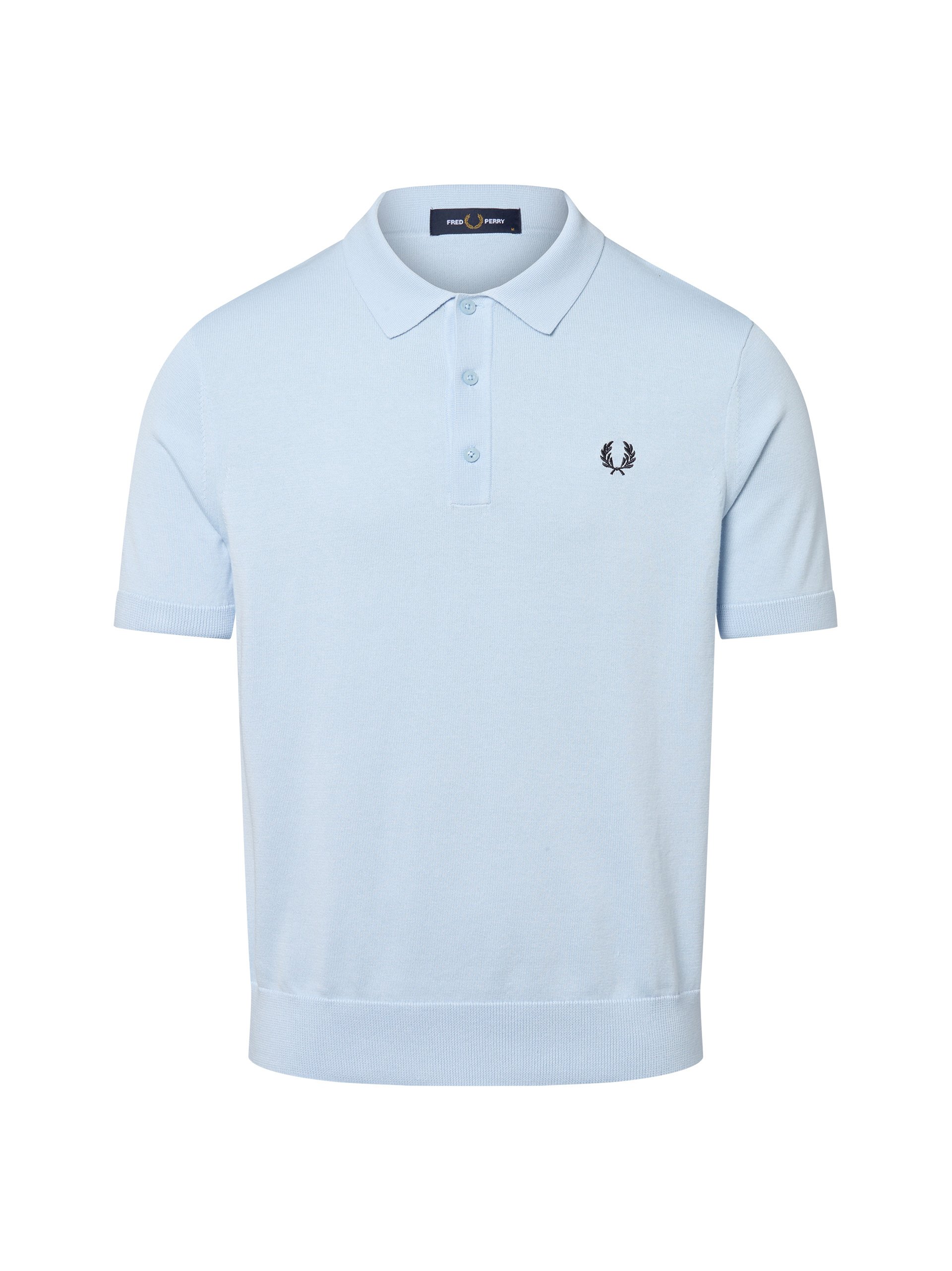 Fred Perry koszulka polo Mężczyźni Bawełna niebieski