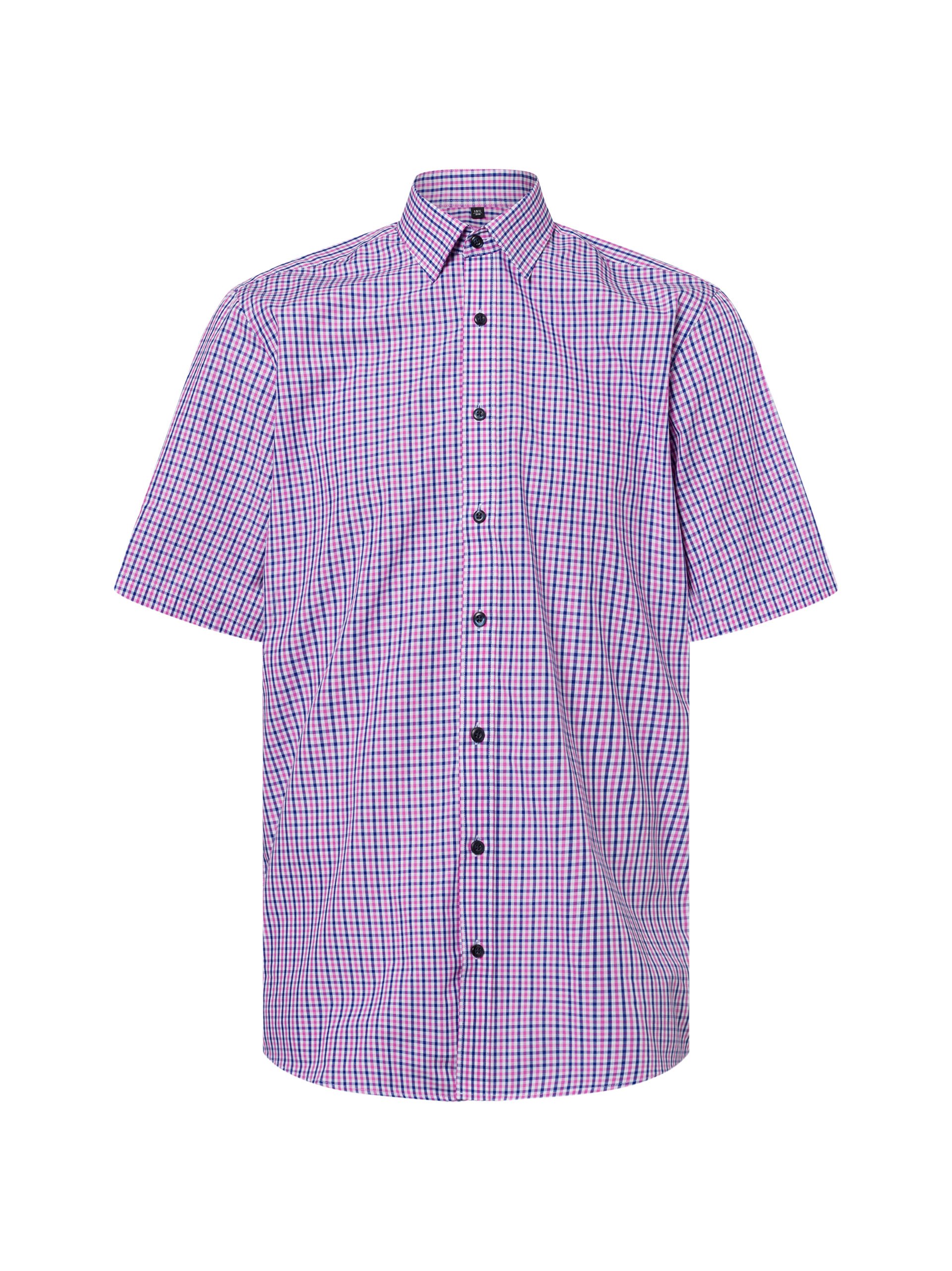 Finshley & Harding koszula biznesowa - Easy Care Mężczyźni Modern Fit Bawełna różowy|biały|niebieski