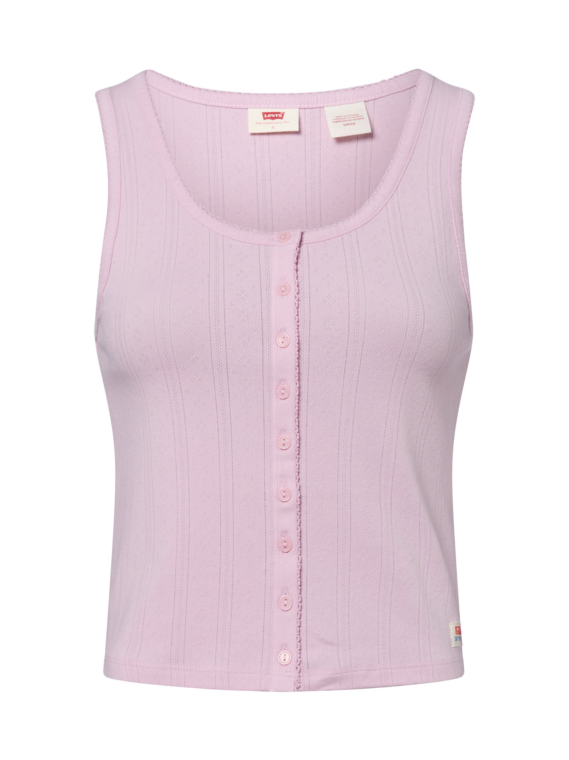 Levi's Top Kobiety Bawełna różowy