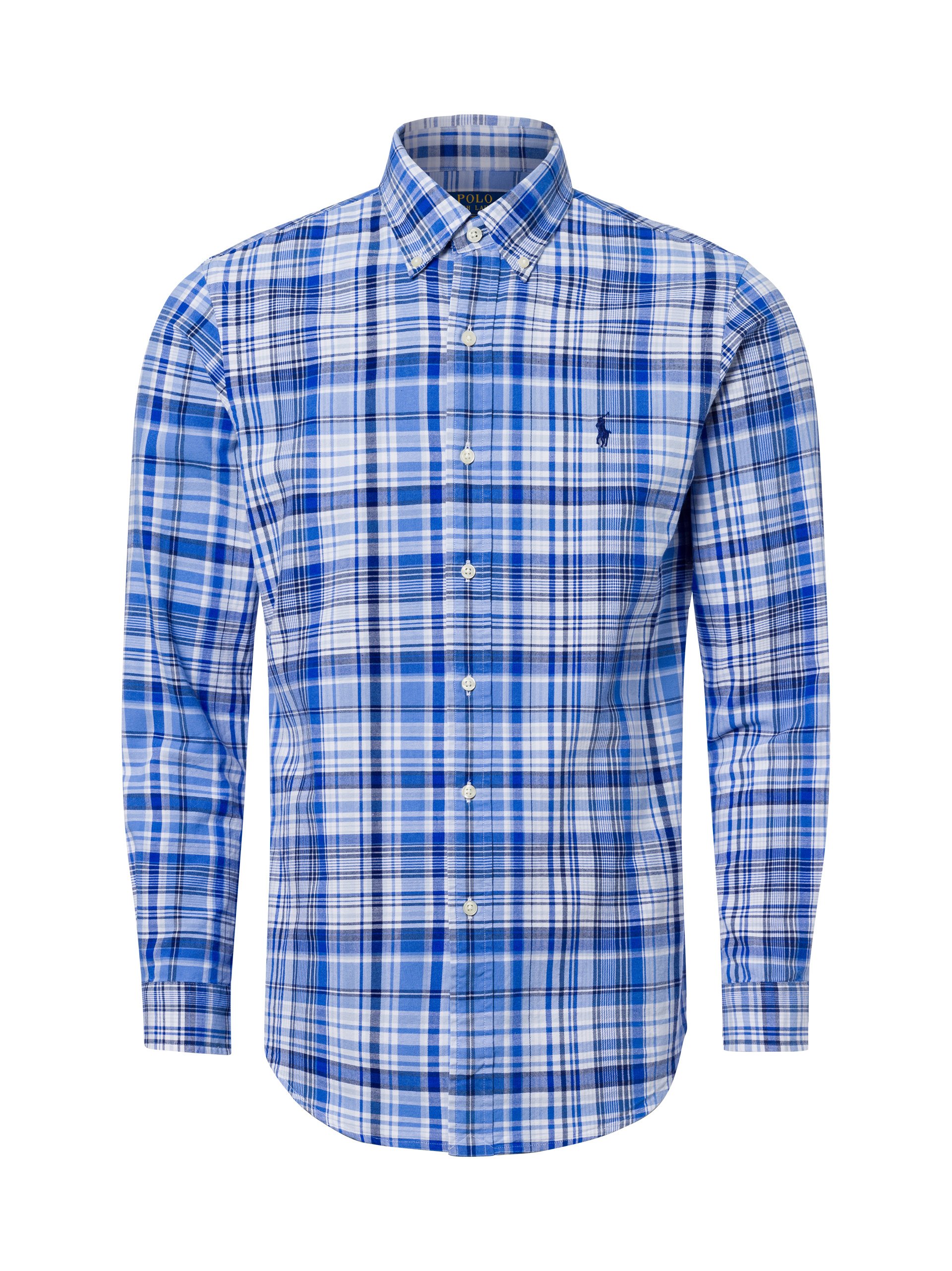 Polo Ralph Lauren koszula casualowa - Custom Fit Mężczyźni Comfort Fit Bawełna niebieski