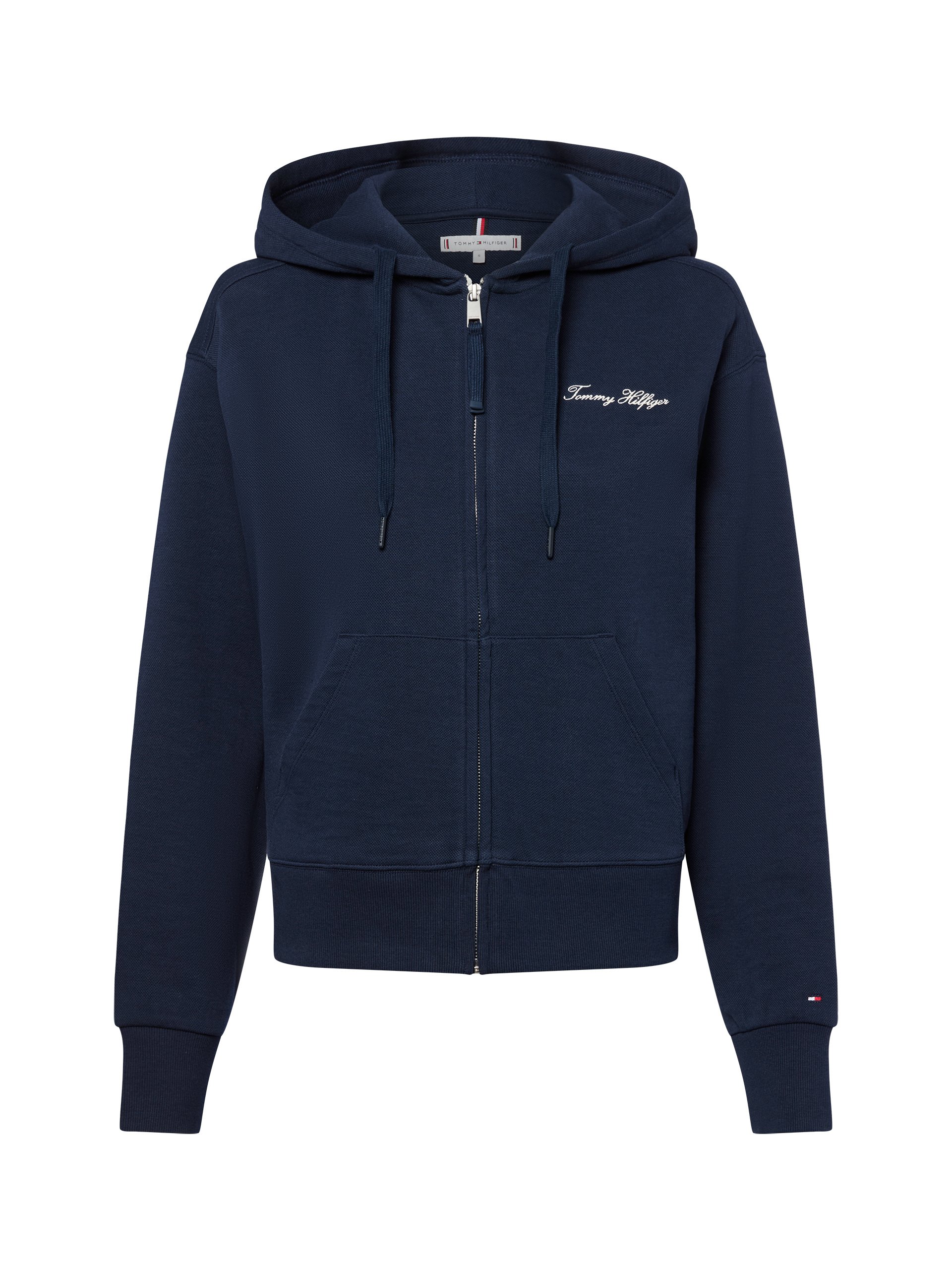 Tommy Hilfiger kurtka z kapturem Kobiety niebieski