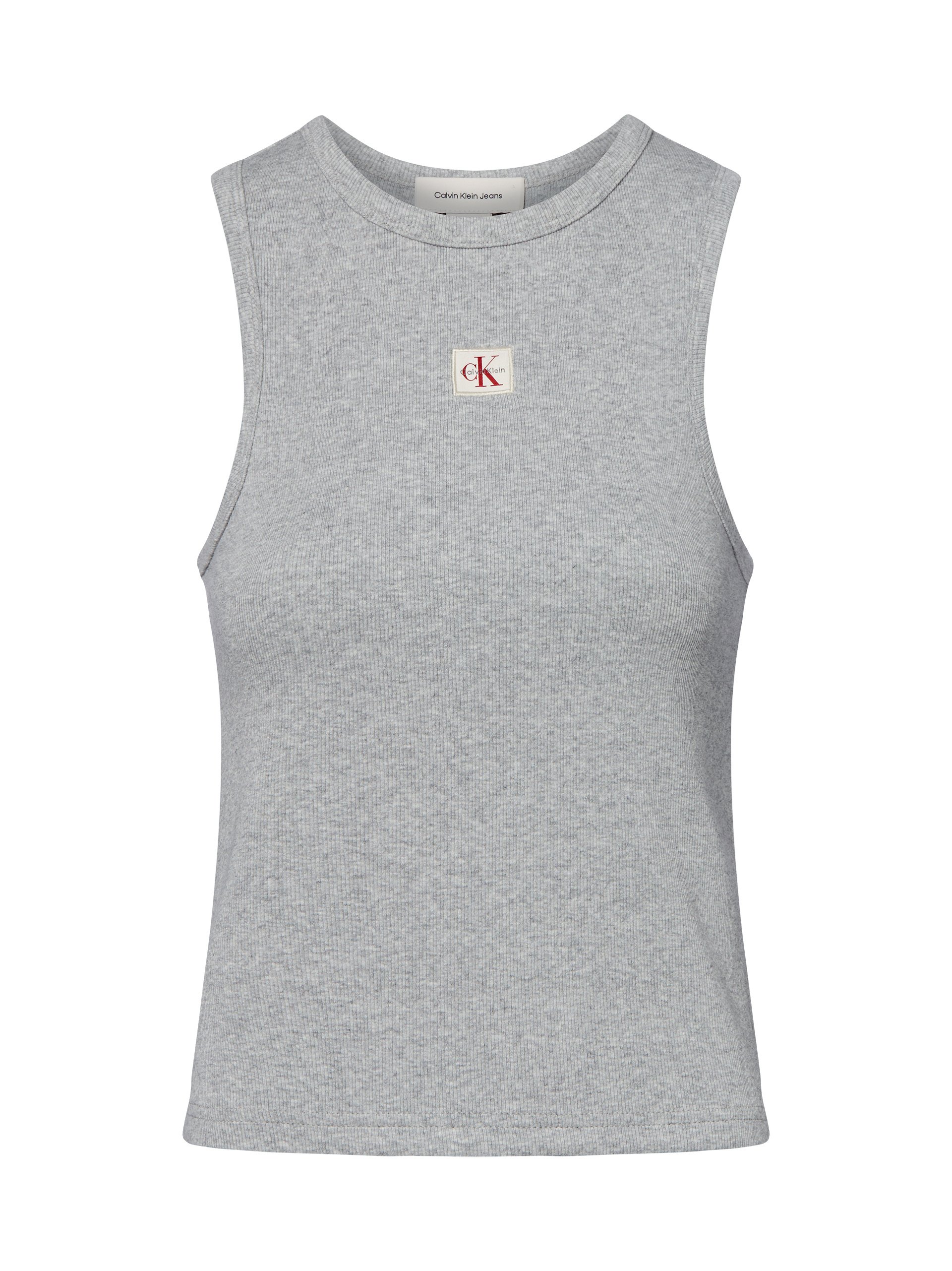 Calvin Klein Jeans Top Kobiety Bawełna szary