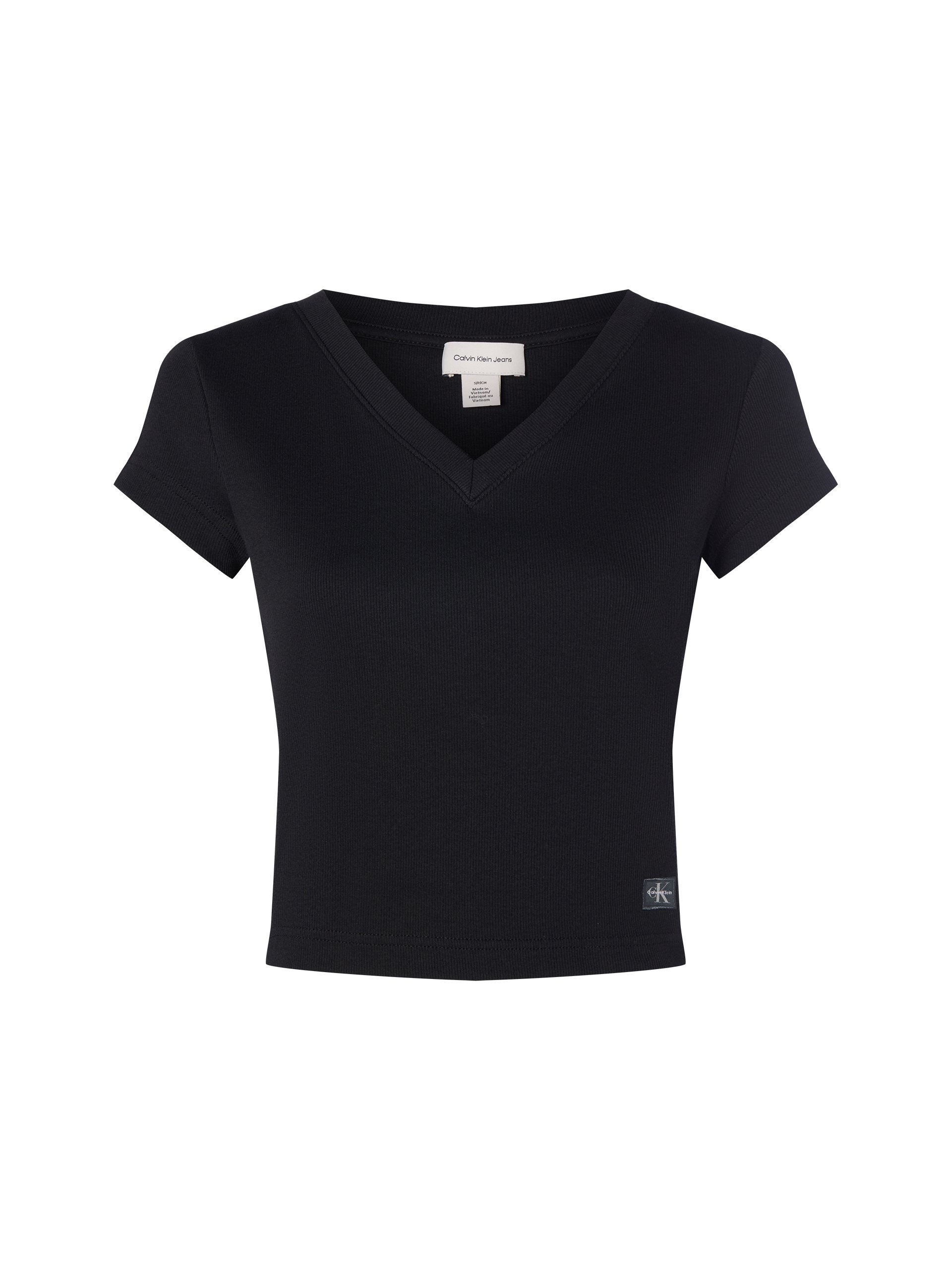 Calvin Klein Jeans Koszulka Kobiety Bawełna czarny