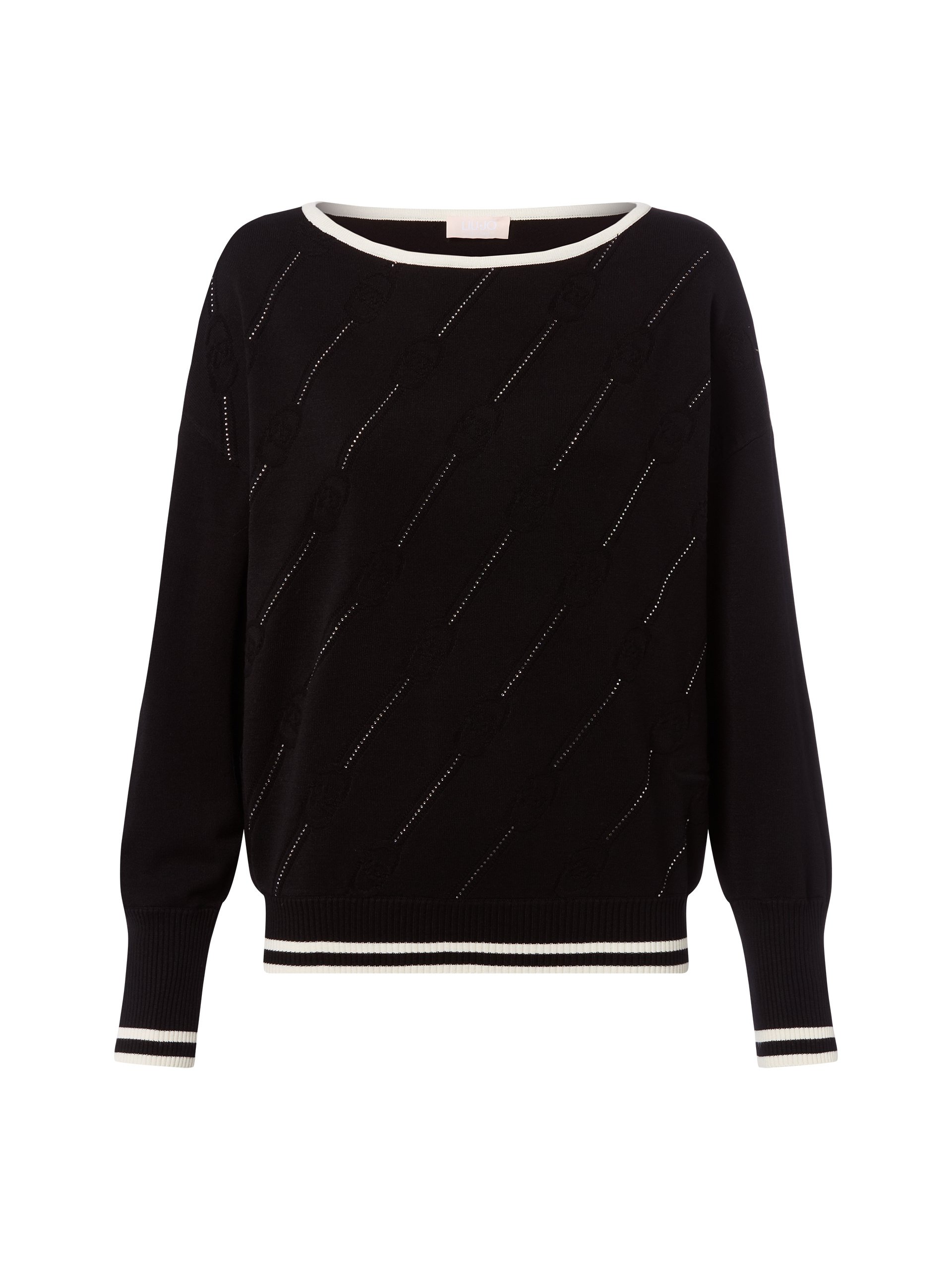 Liu Jo Collection Sweter z dzianiny Kobiety czarny