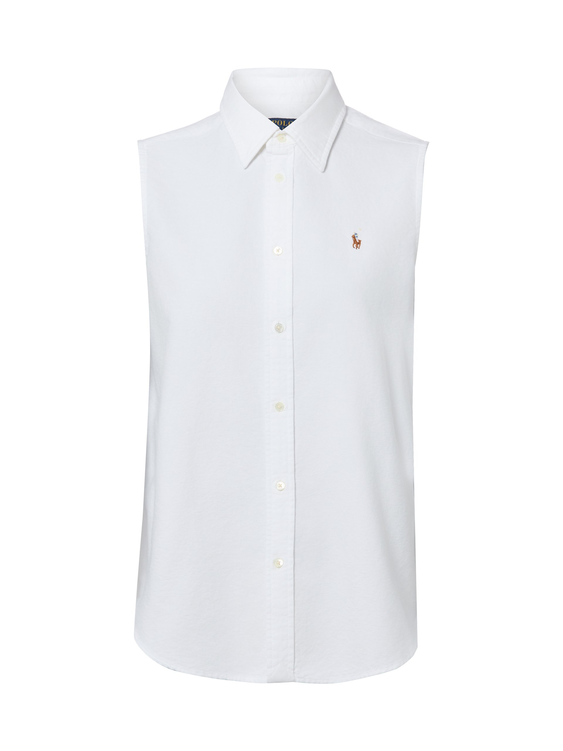 Polo Ralph Lauren bluzka koszulowa Kobiety Bawełna biały