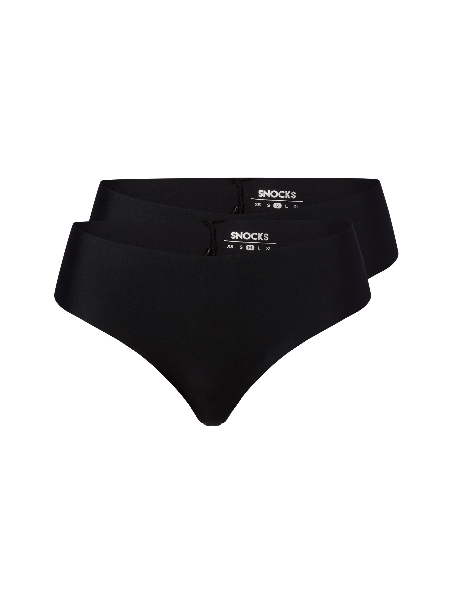 Snocks majtki typu hipster w 2-paku Kobiety czarny