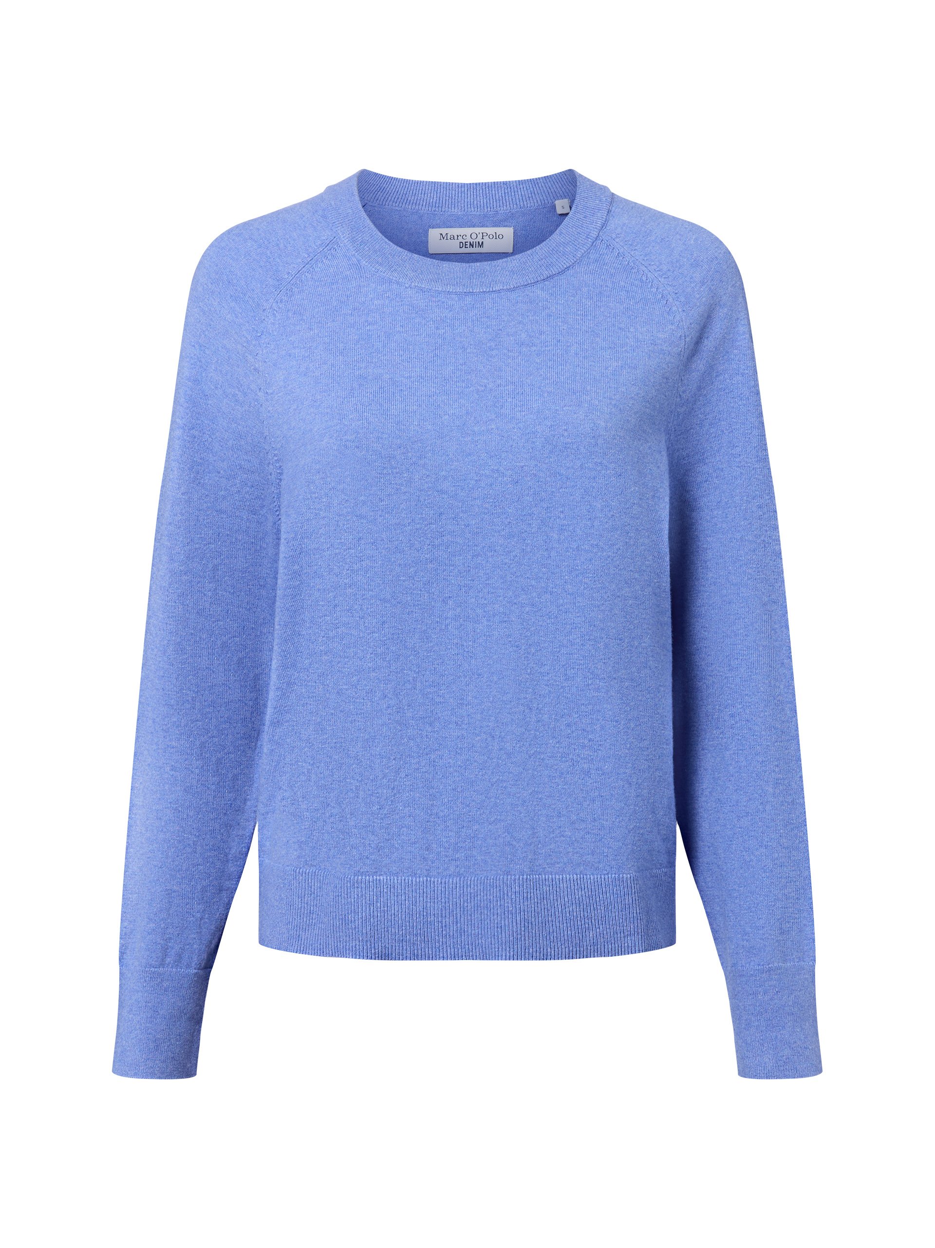 Marc O'Polo Denim Sweter z dzianiny Kobiety drobna dzianina niebieski