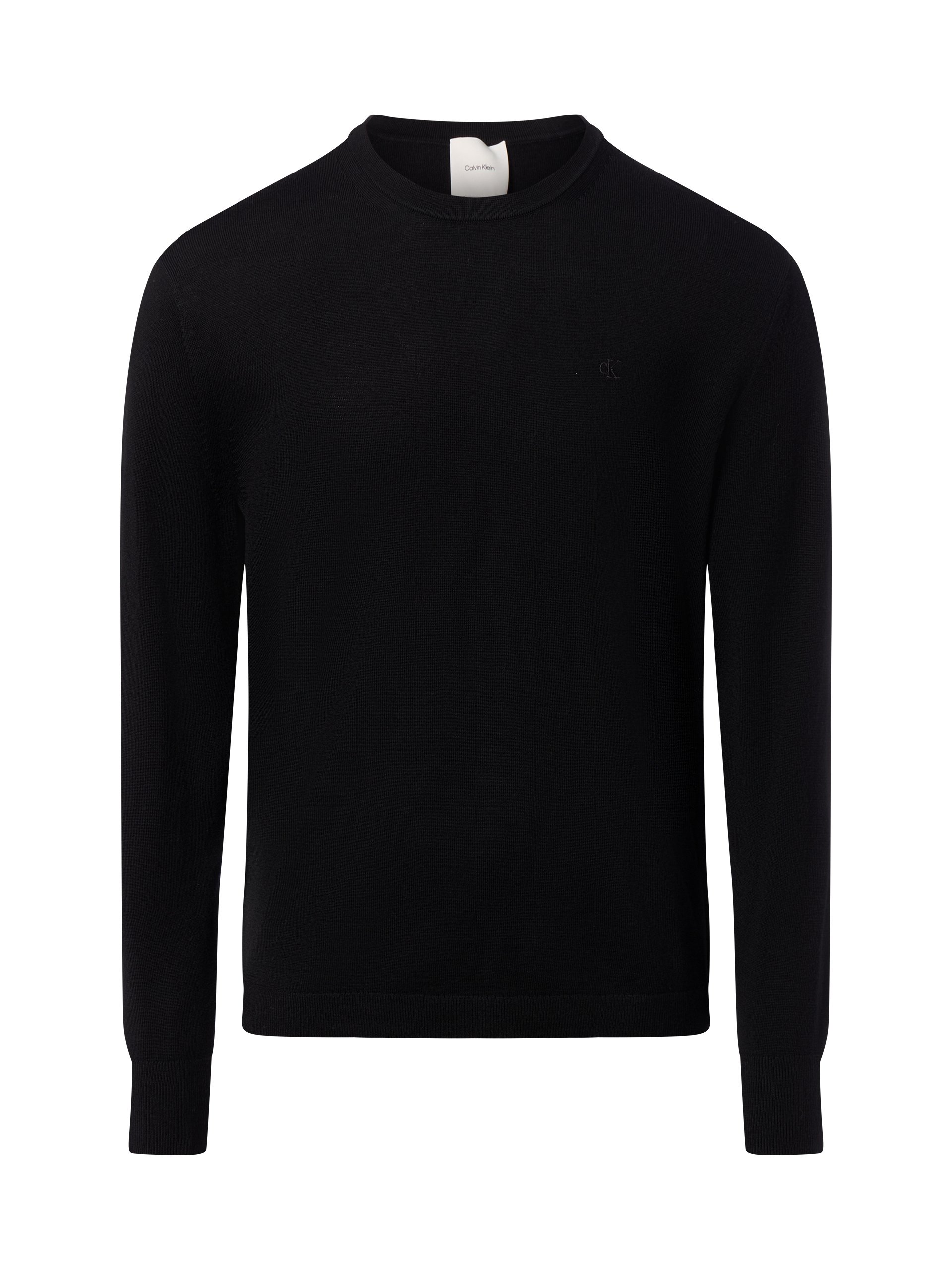 Calvin Klein wełniany sweter Mężczyźni czarny