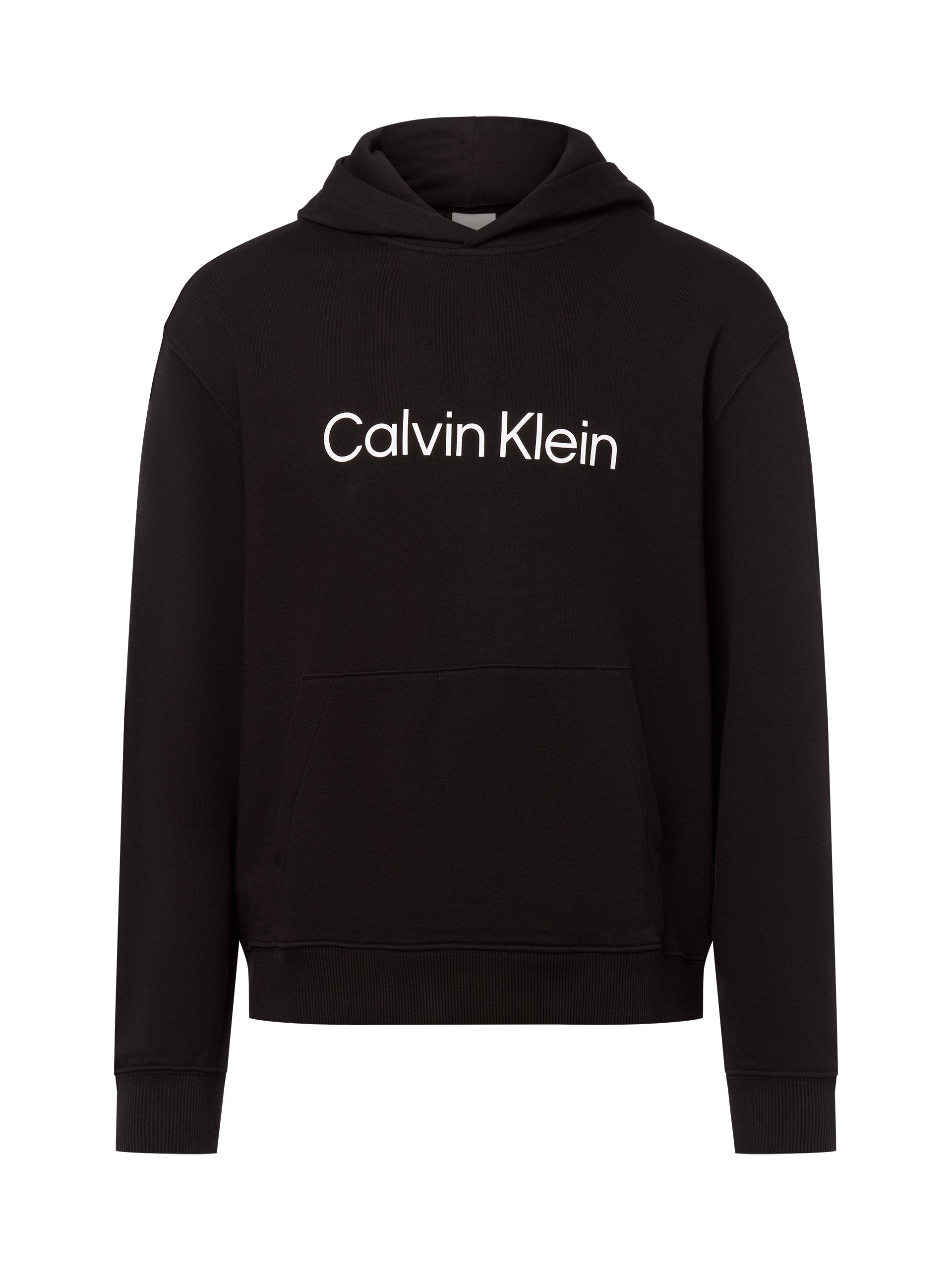 Calvin Klein bluza z kapturem Mężczyźni Bawełna czarny