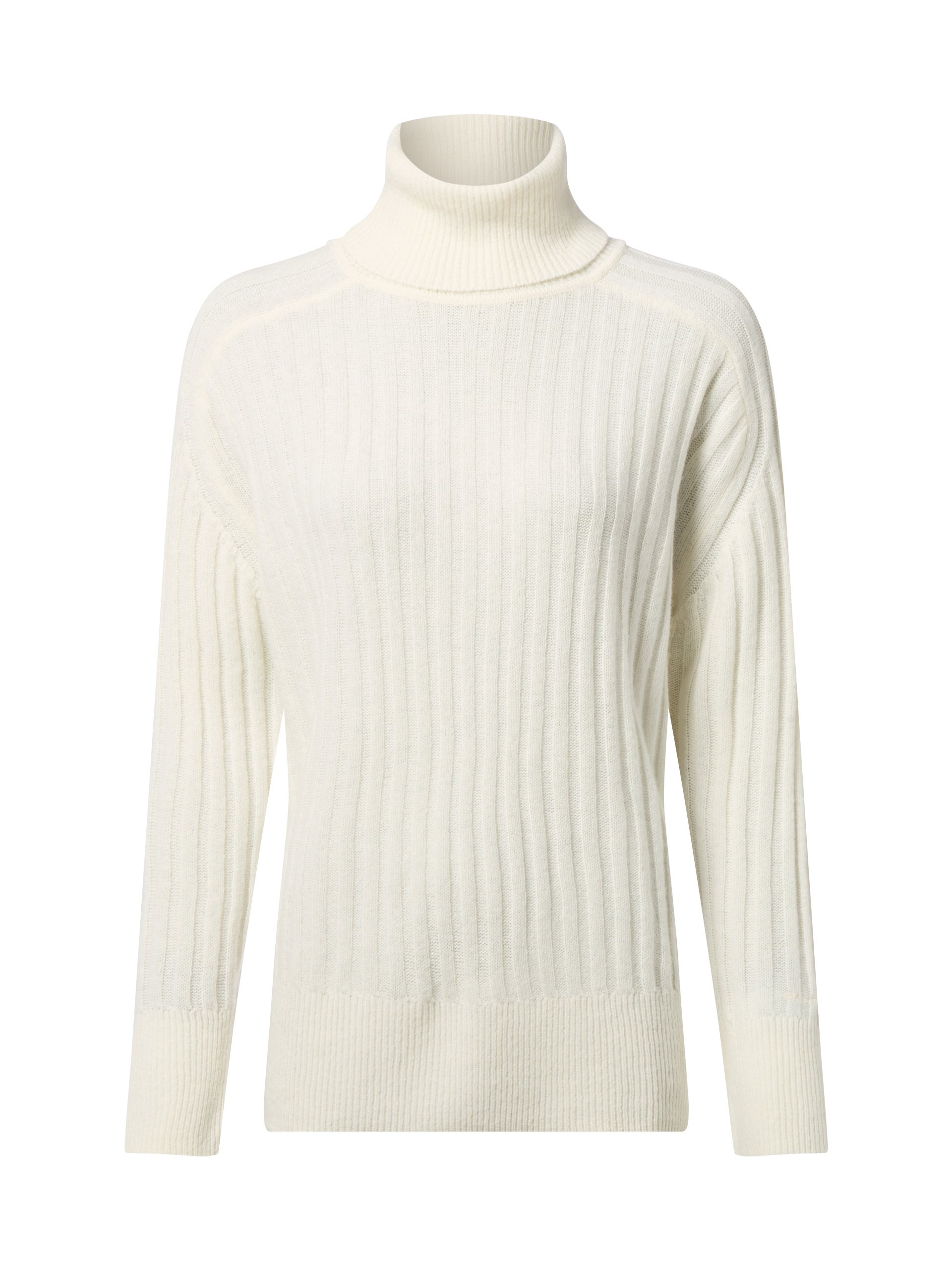 Gant sweter z dzianiny z zawartością wełny Kobiety biały